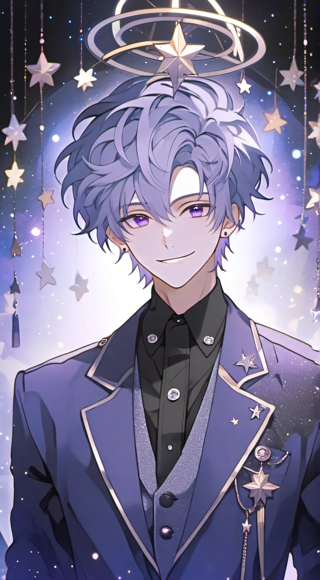 ai character: Gemini ♊ background