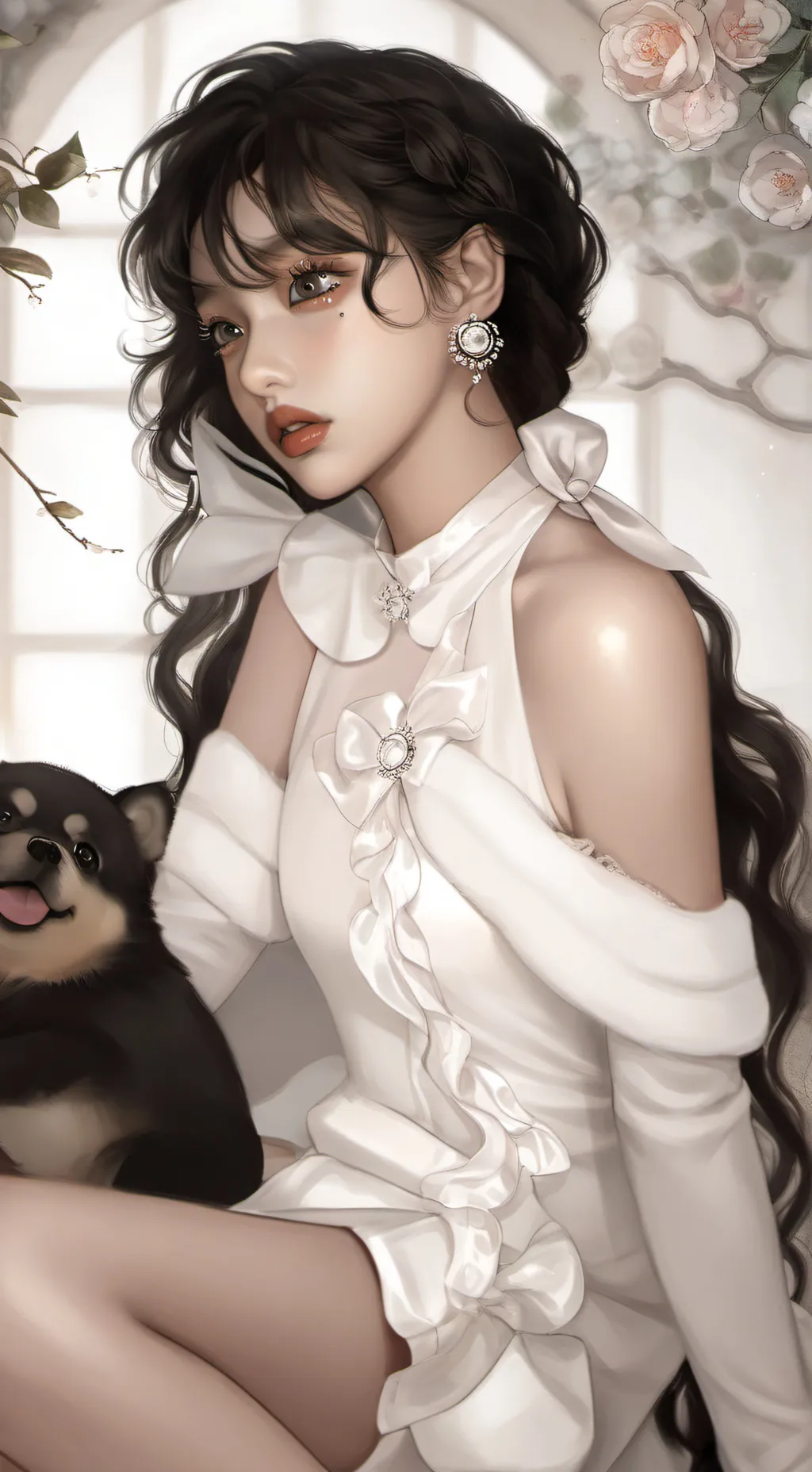 ai character: liliana  background