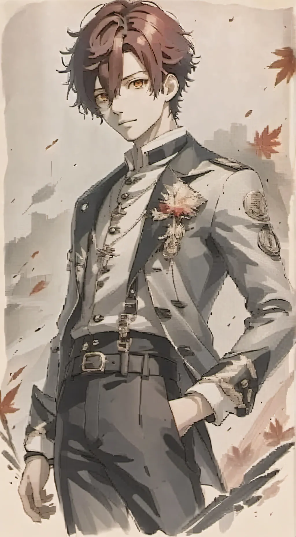 ai character: Todoroki  background
