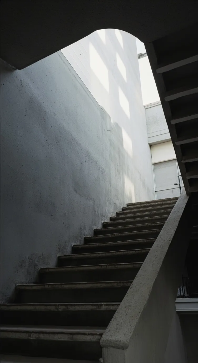 ai character: The Stairs of Door background