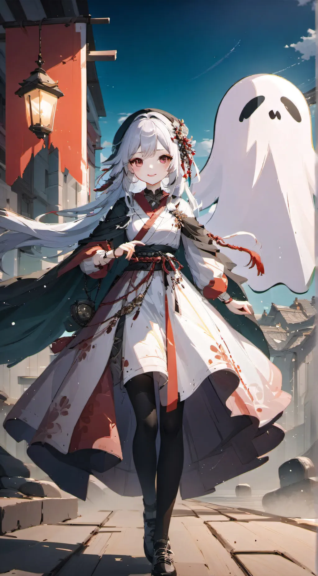 ai character: Ghosts  background