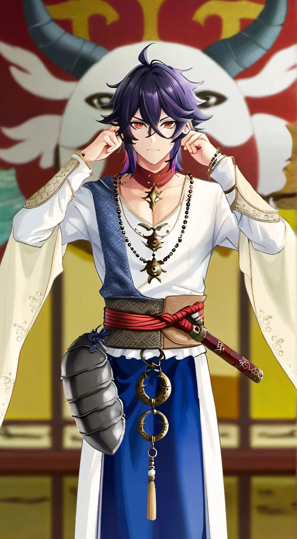 ai character: Mugen background