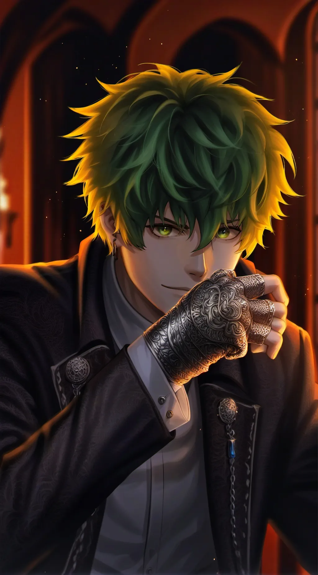 ai character: bakudeku background
