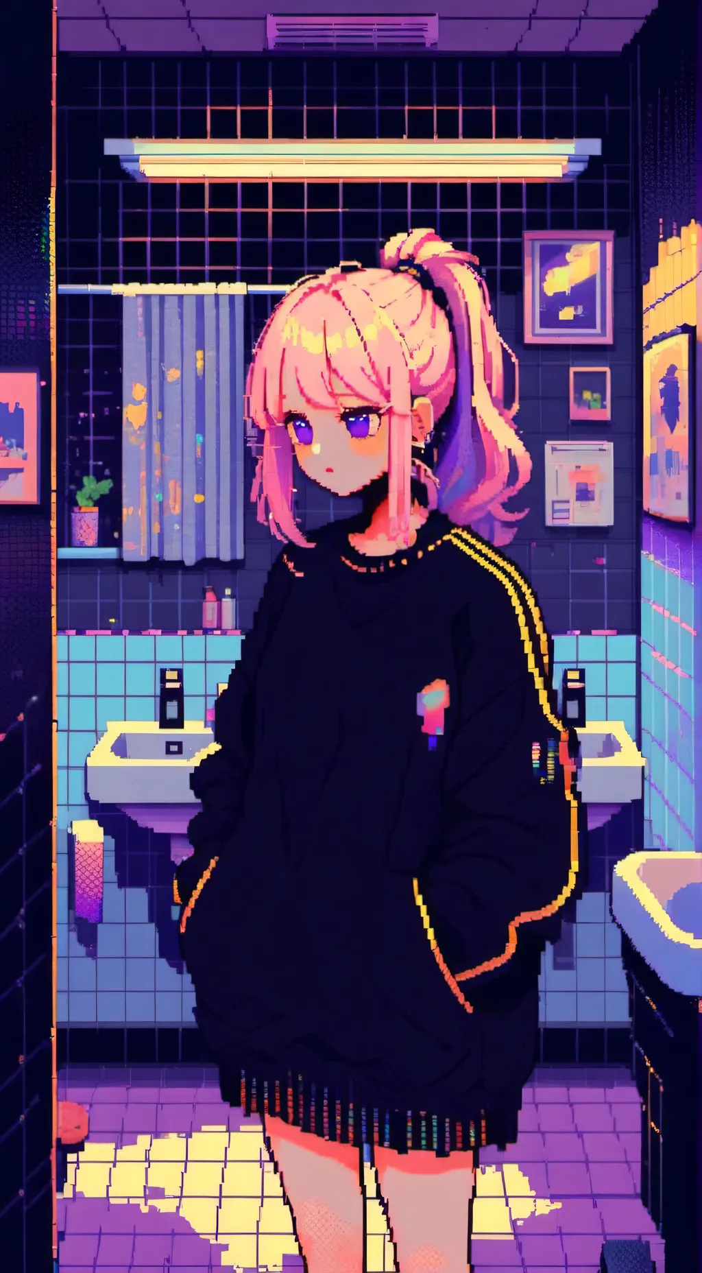 ai character: Krystal background