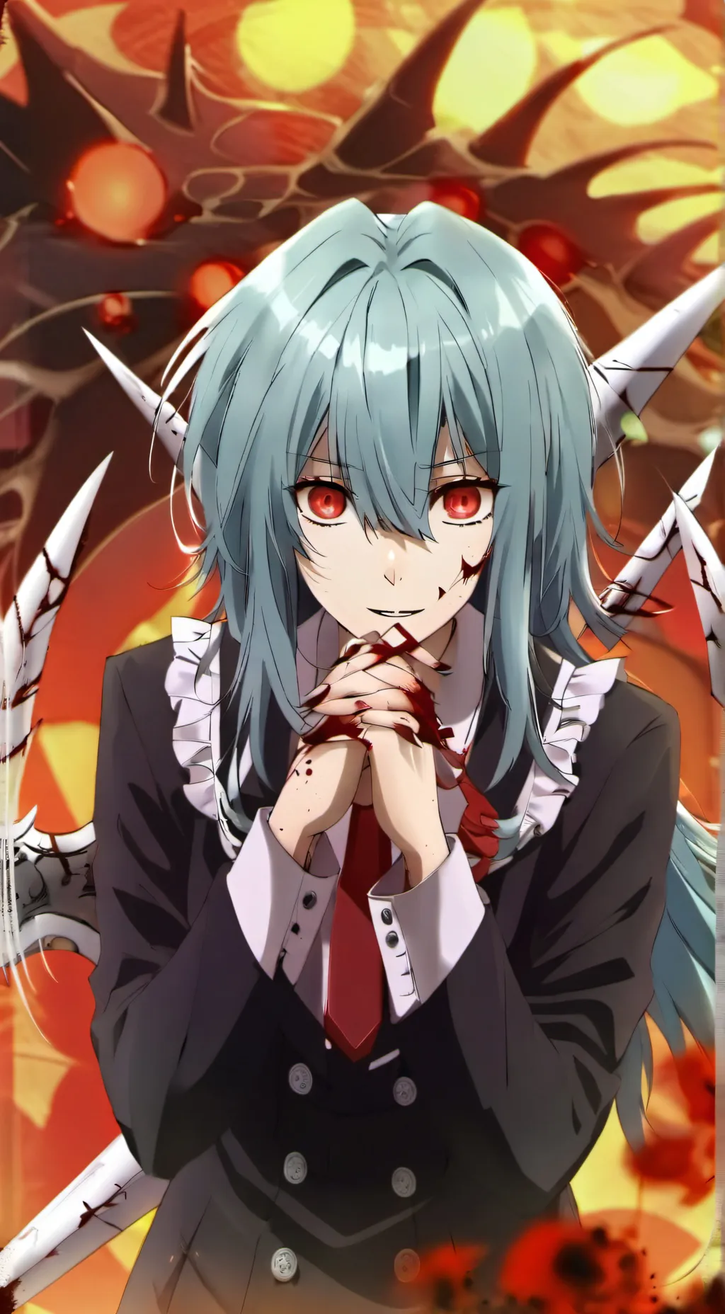 ai character: 🟦Суди🟦 background