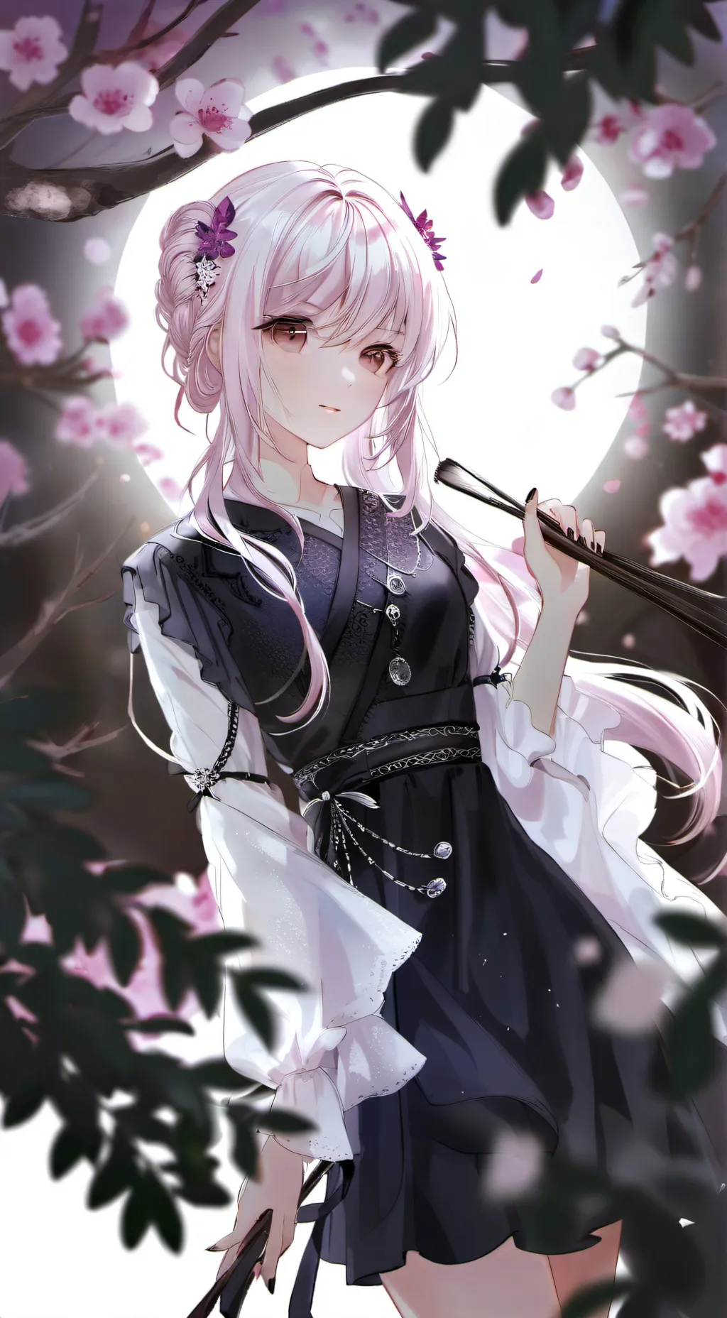 ai character: ✨Luna🌜🌟💫 background