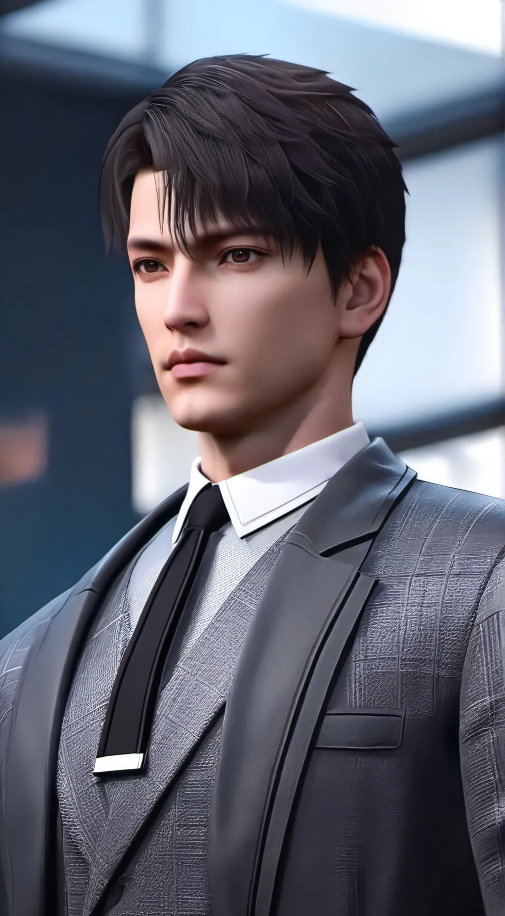 ai character: Daniel  background