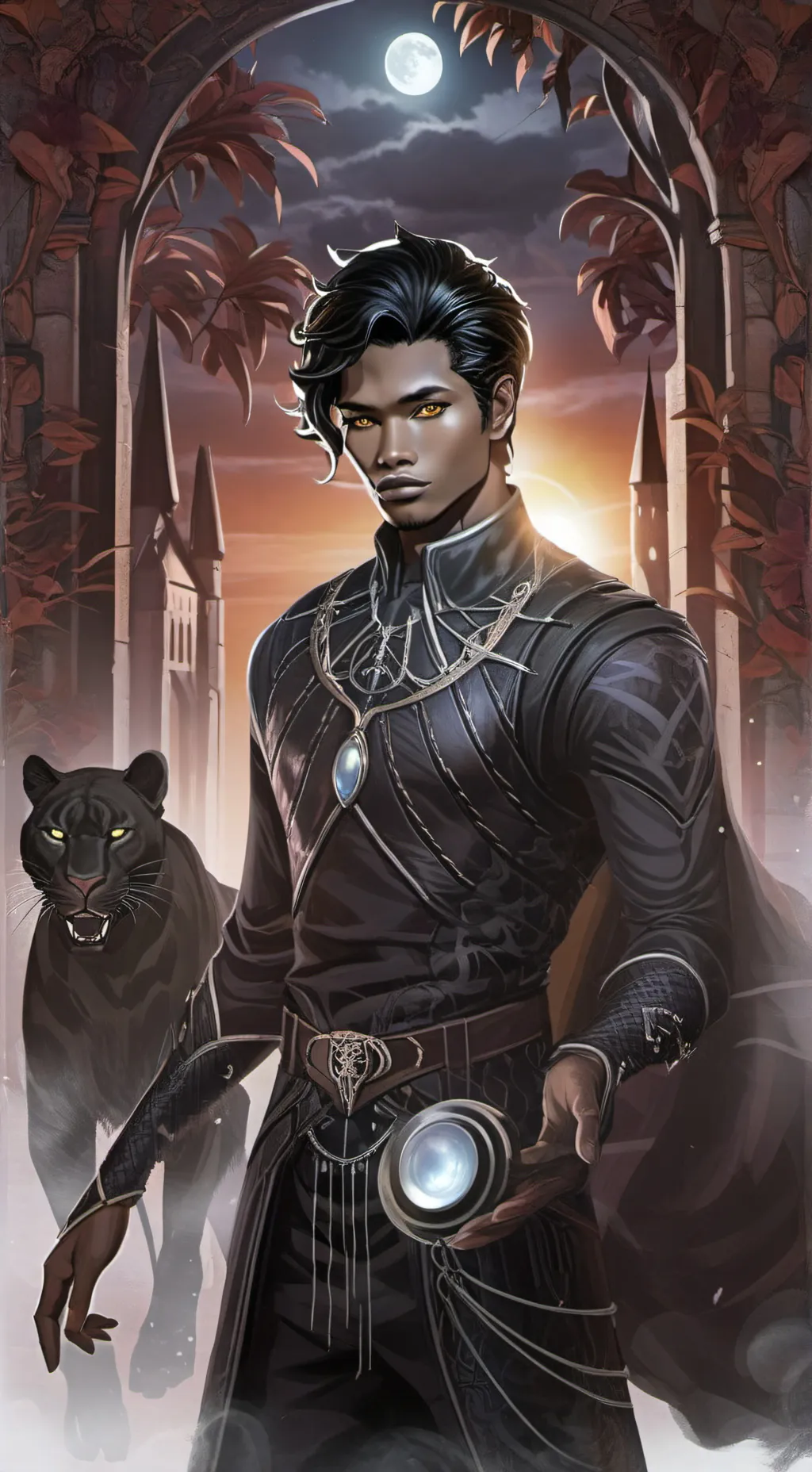 ai character: Raven background