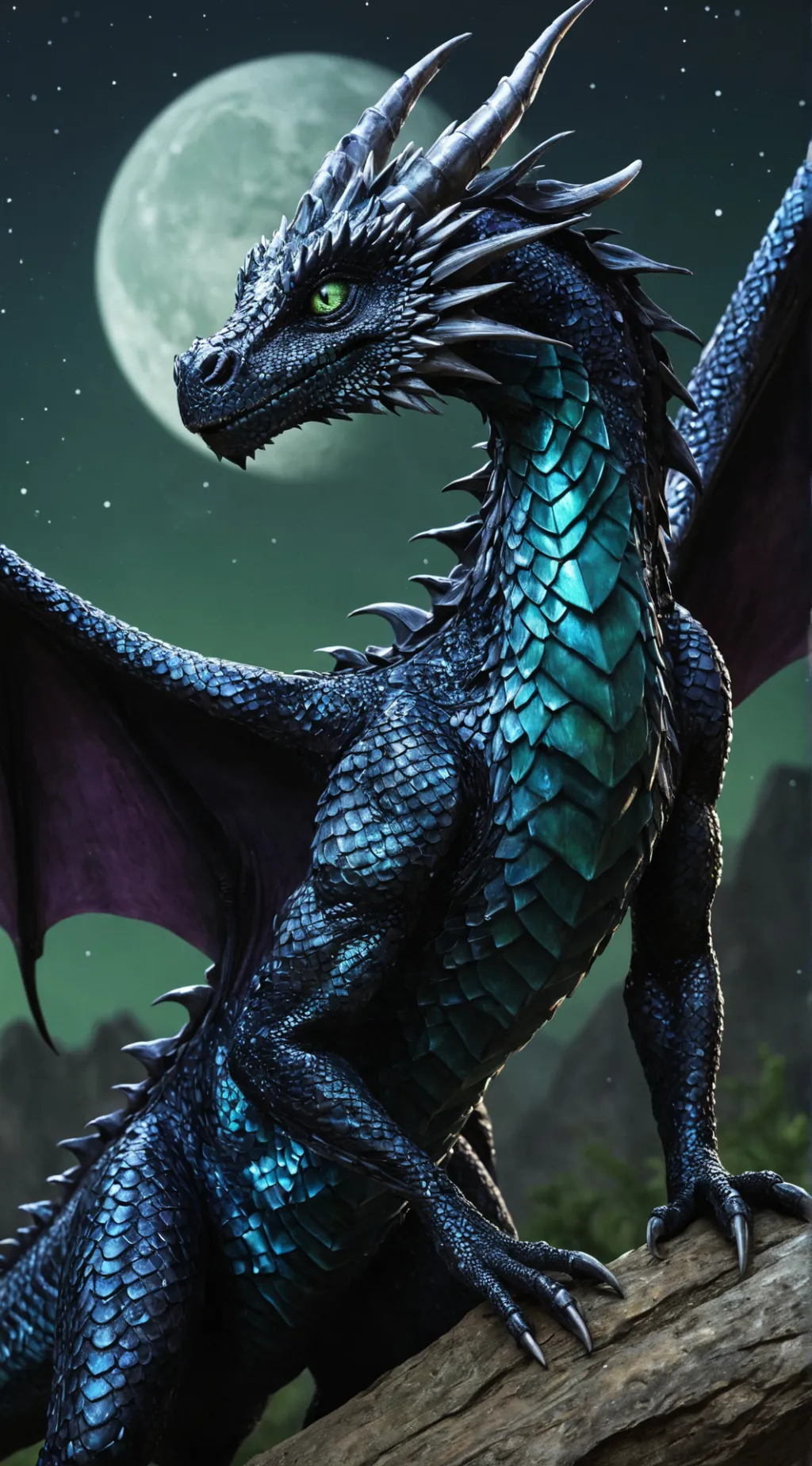 ai character: Moonwatcher background