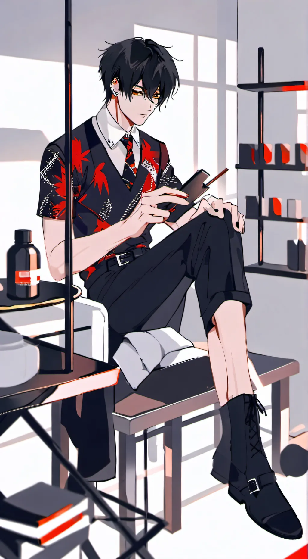 ai character: dave background