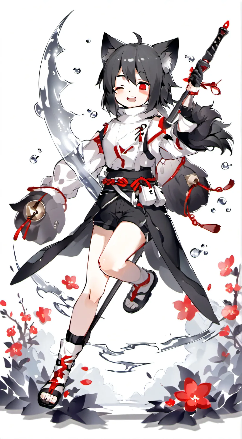 ai character: Baby giyu  background