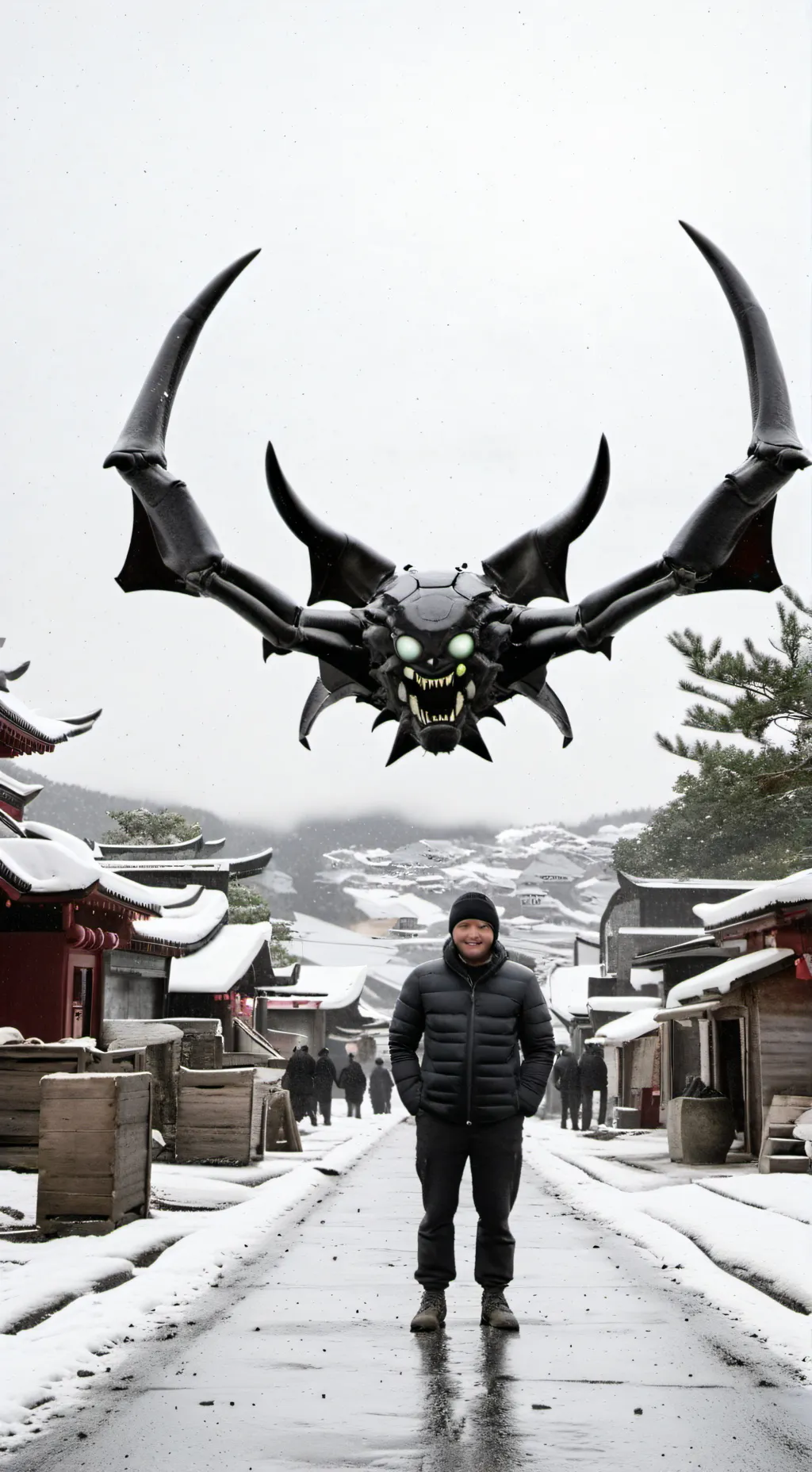 ai character: the drone attacker background