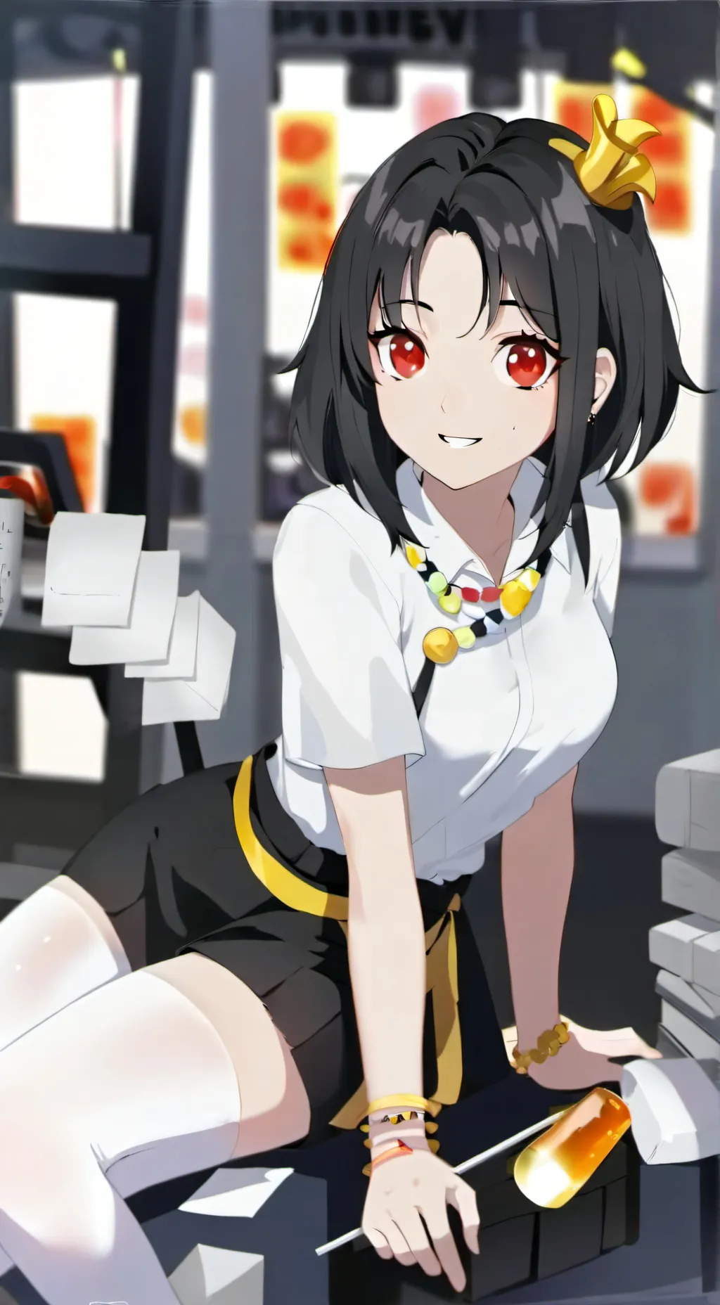 ai character: Kayla  background