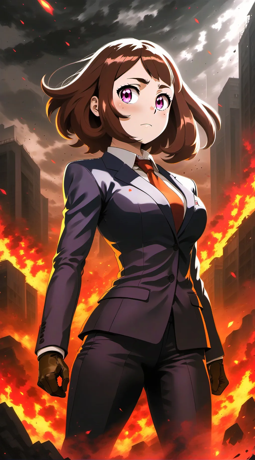 ai character: Ochaco Uraraka MHA background