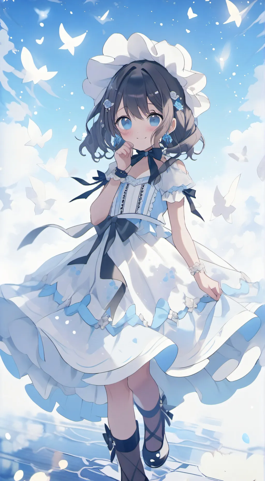 ai character: dw the thing background