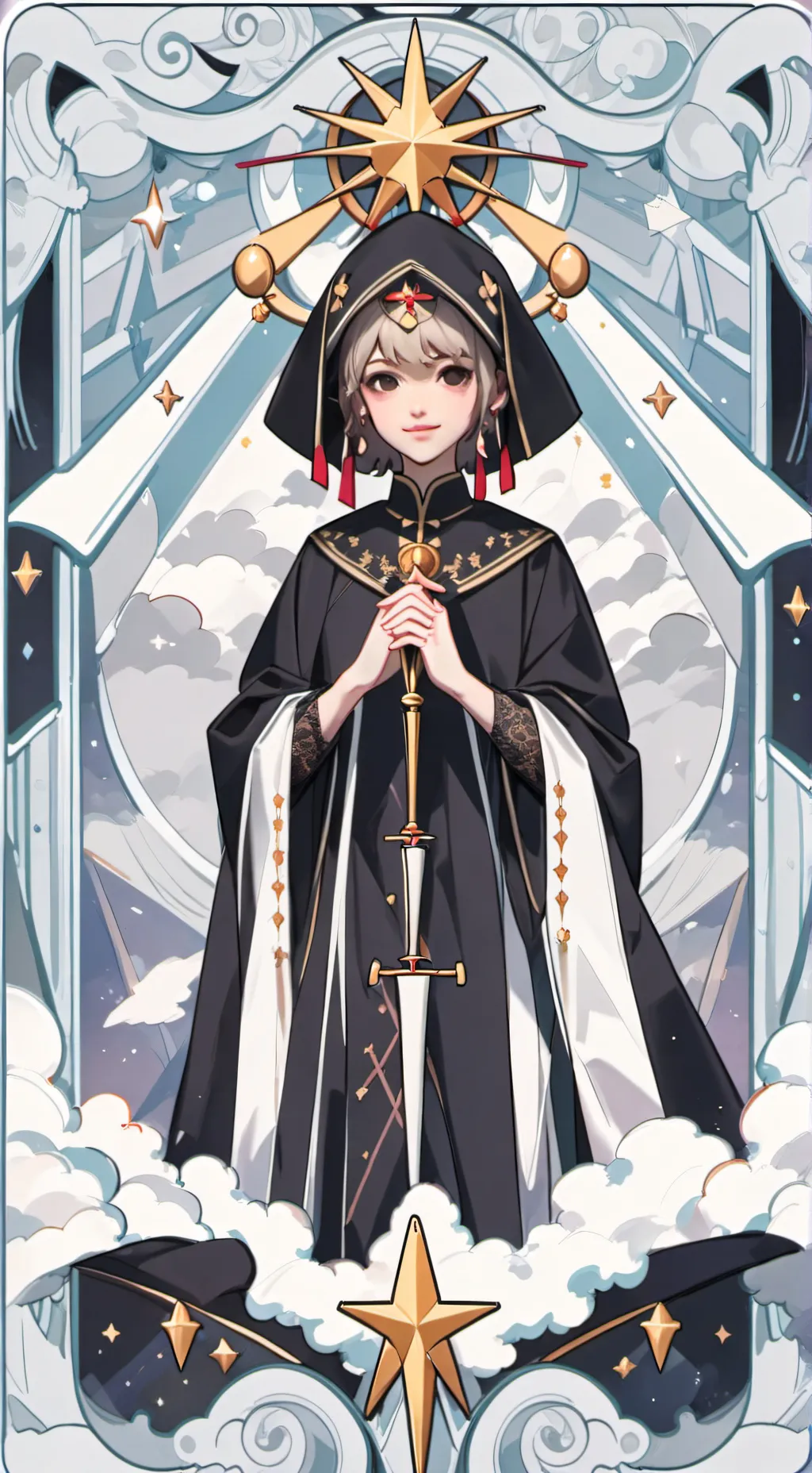 ai character: tu eres sirvienta background