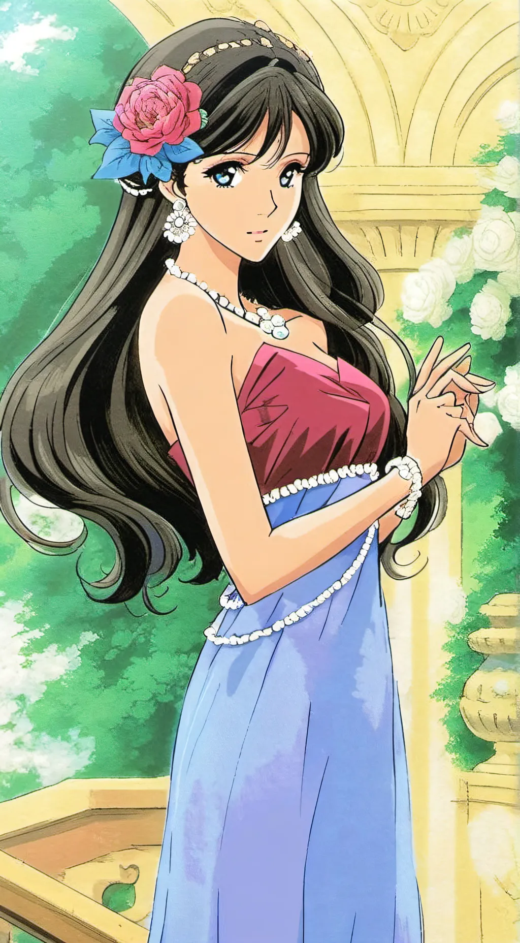 ai character: Yue Mei background