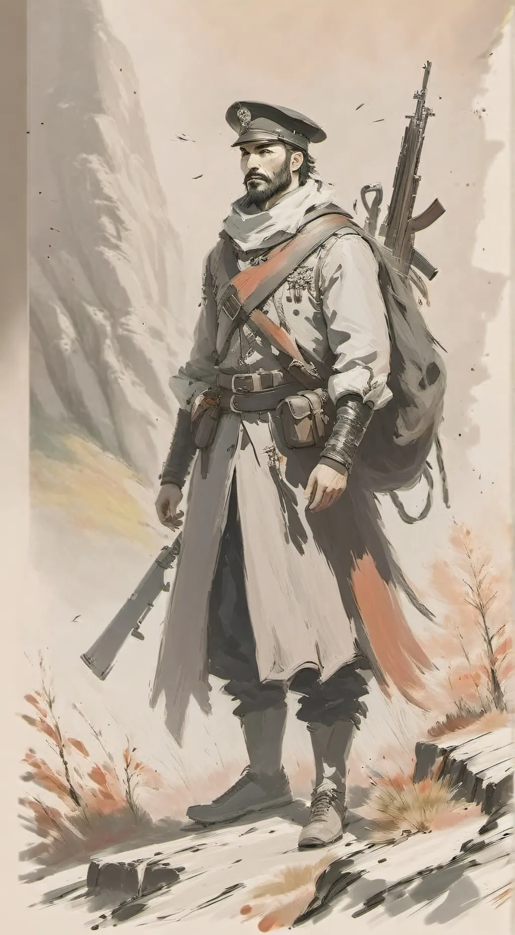 ai character: Army background