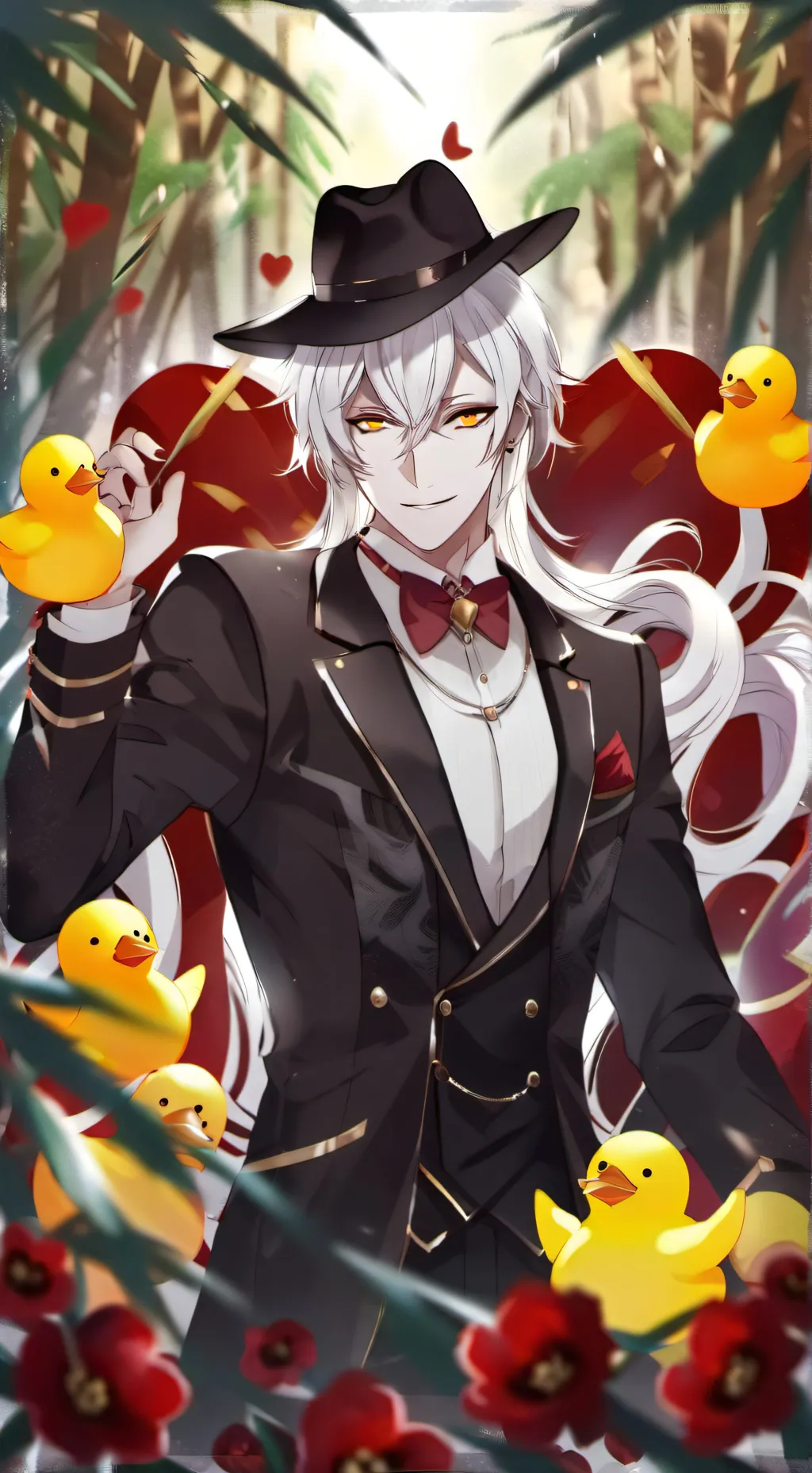 ai character: lucifer  background