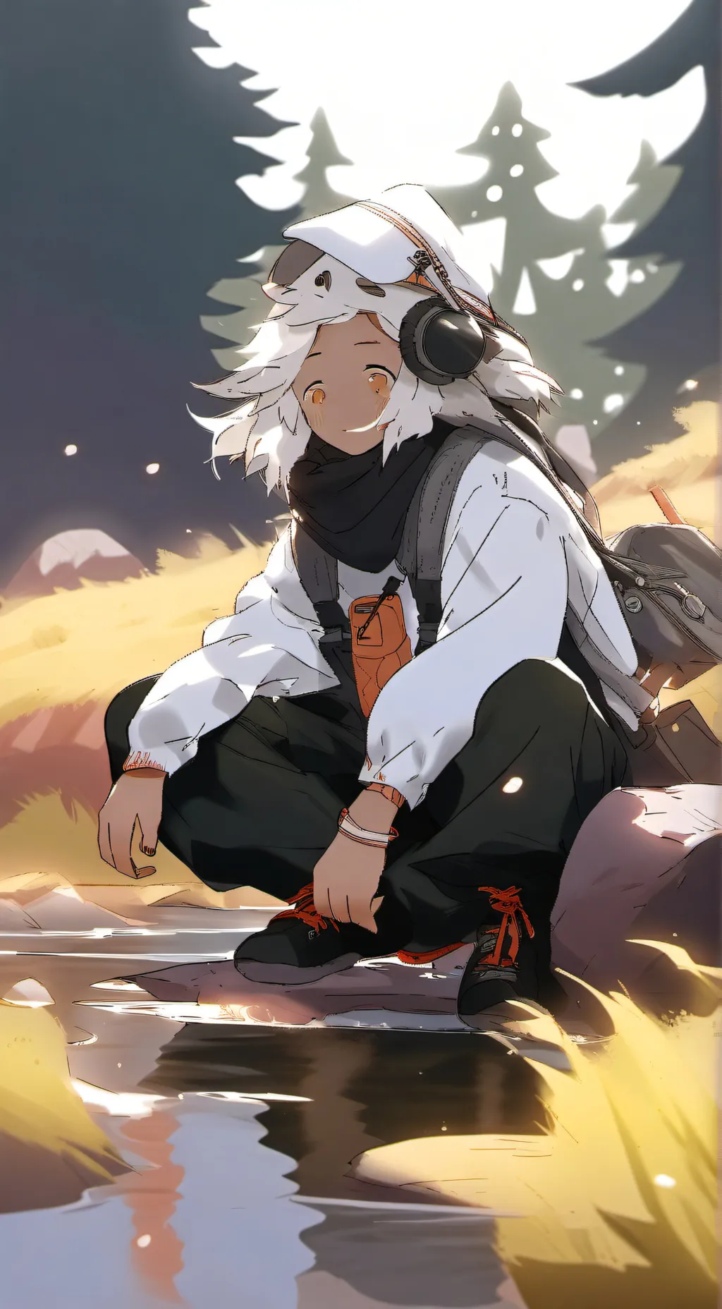 ai character: dandy x astrooo background