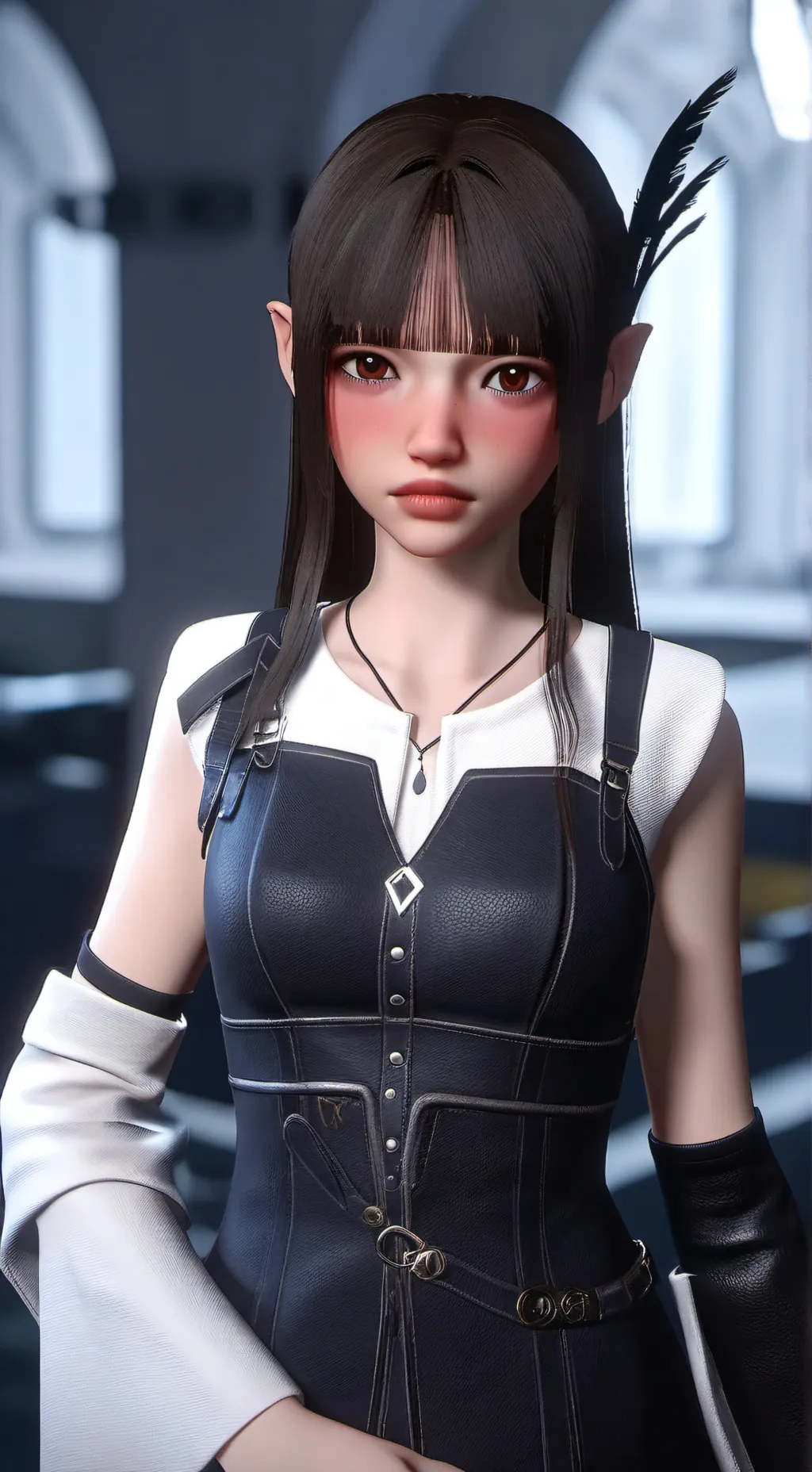 ai character: Ellie background
