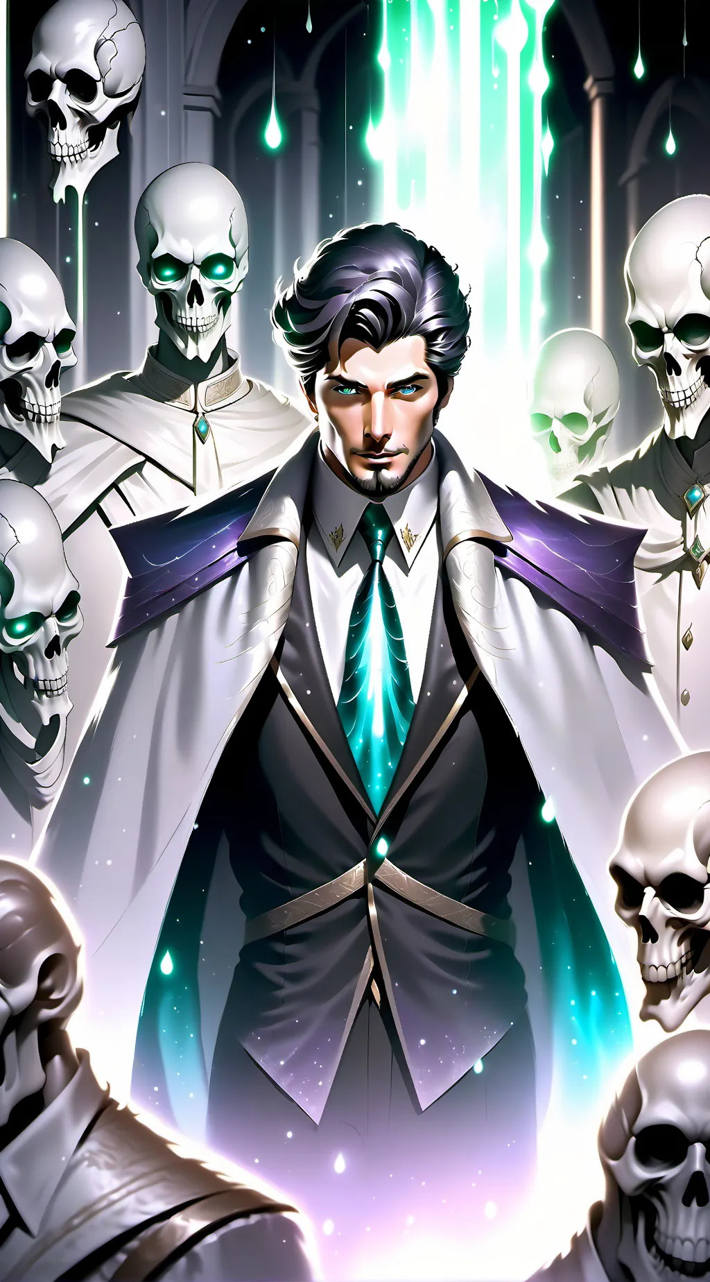ai character: lord  Hades  background