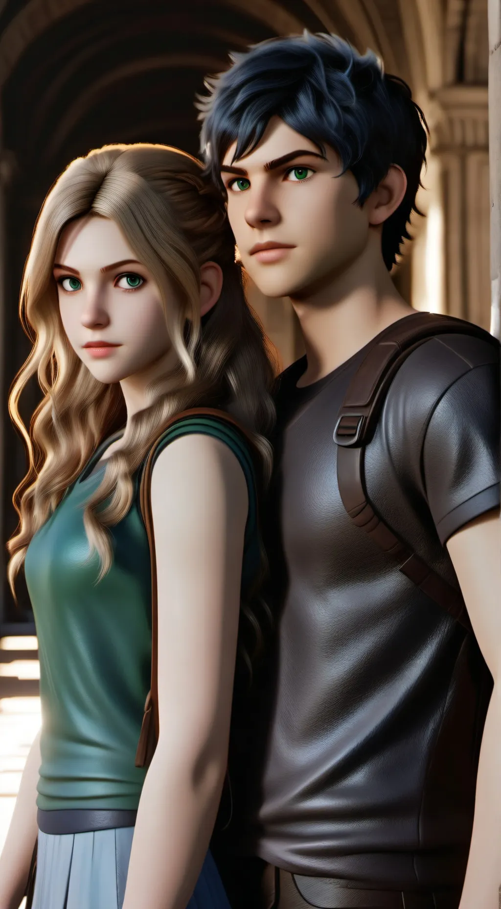 ai character: pjo background