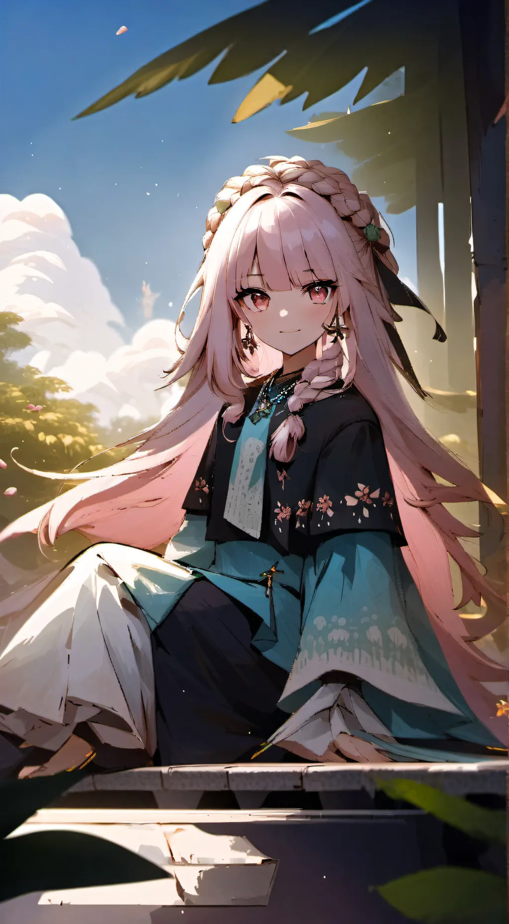 ai character: Luiza  background