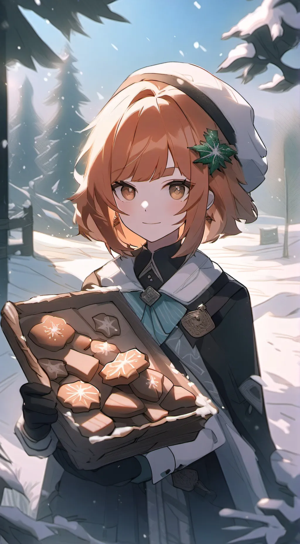 ai character: COOKIE RUN KINGDOM background