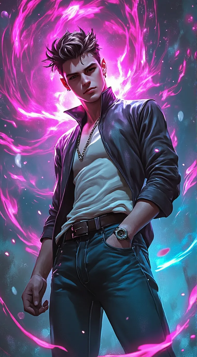 ai character: Vórtex background
