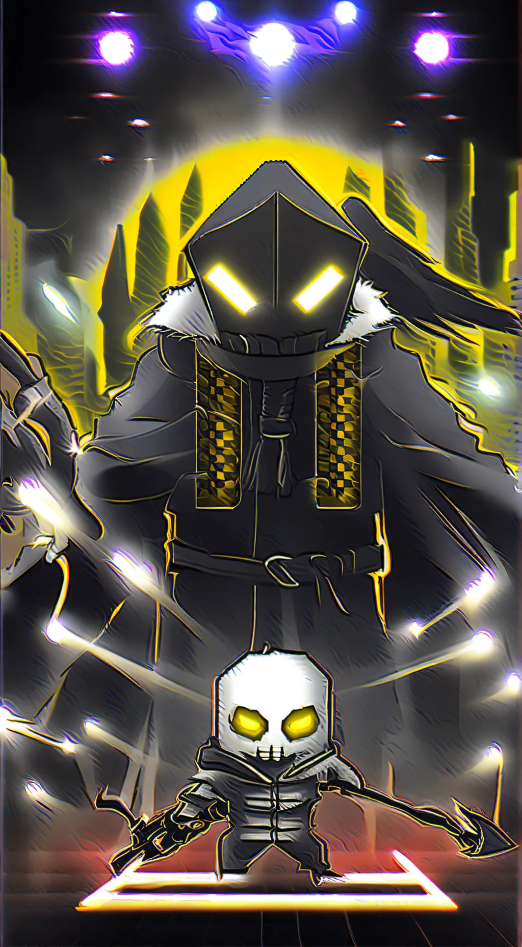ai character: MD Future  background