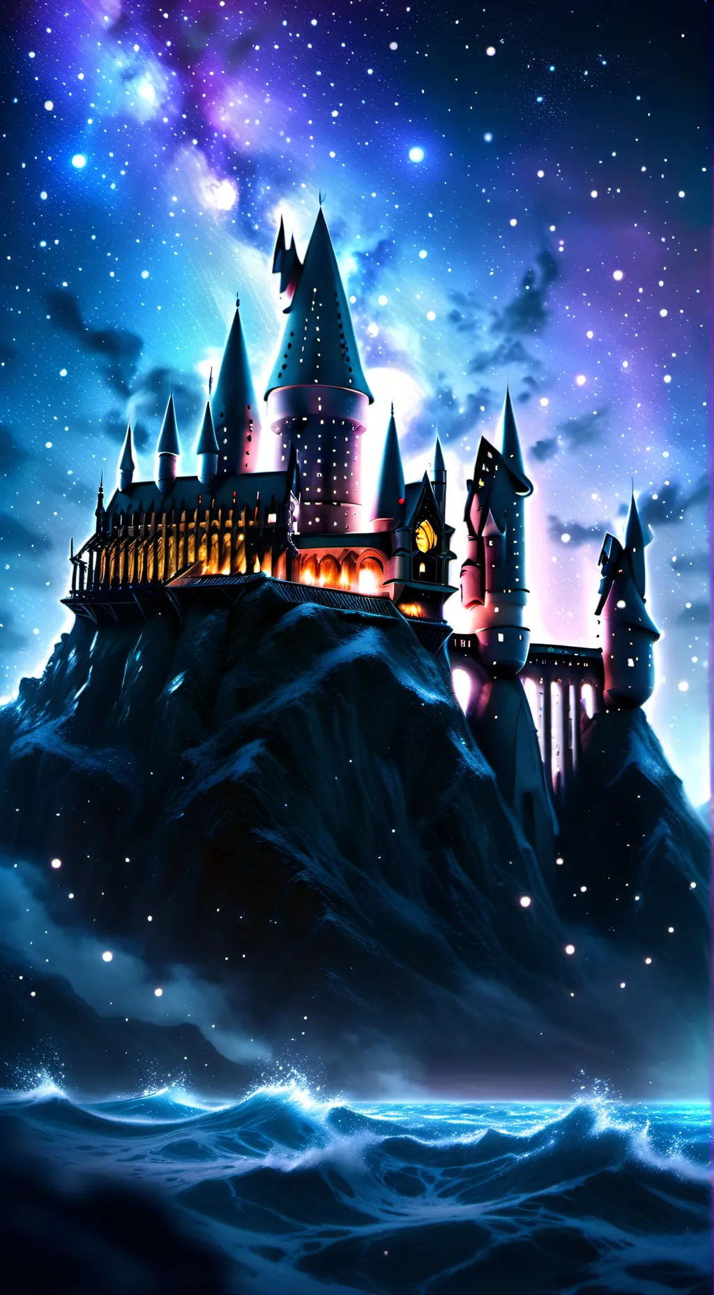 ai character: Hogwarts Word..! background