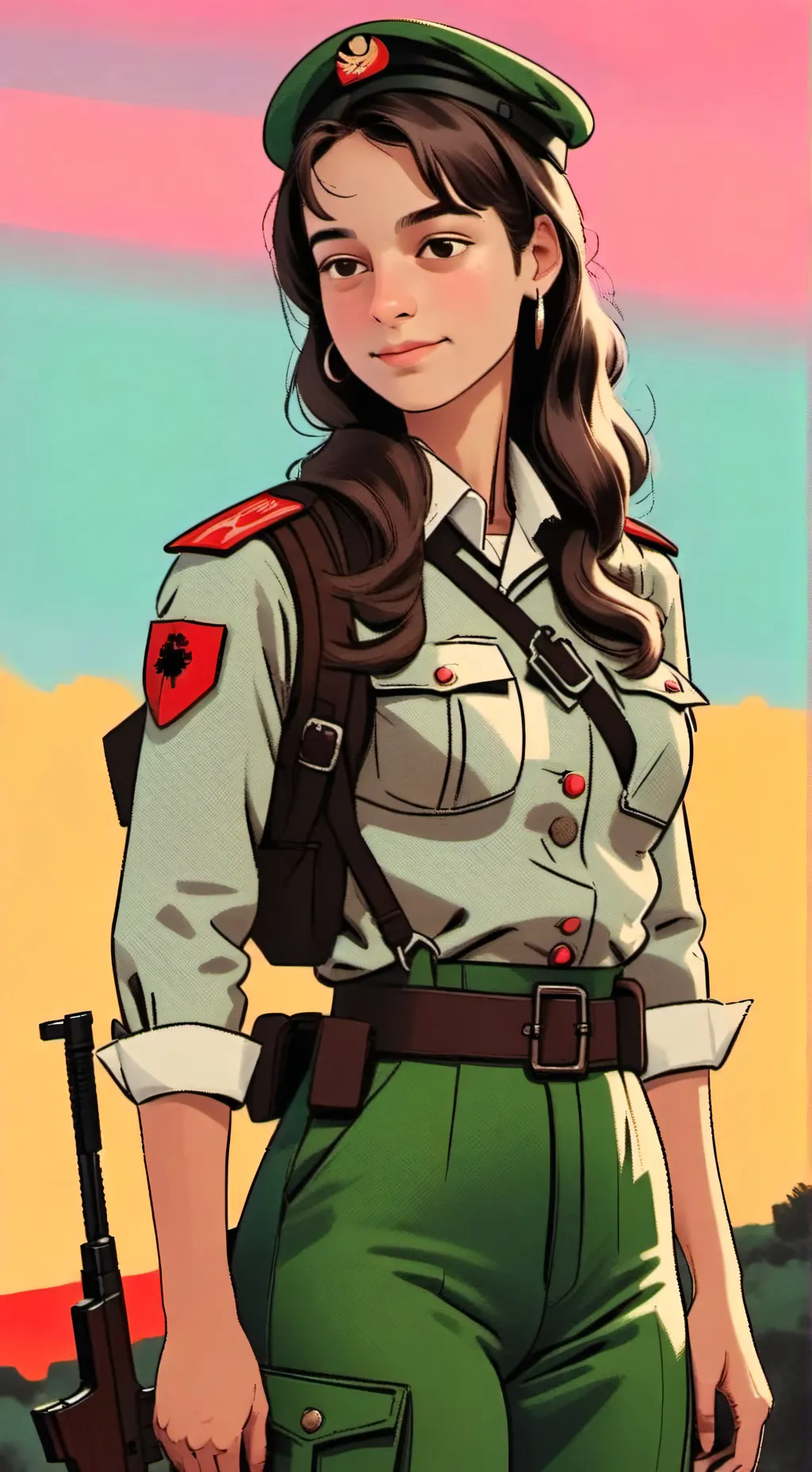 ai character: Martiri Ferrer background