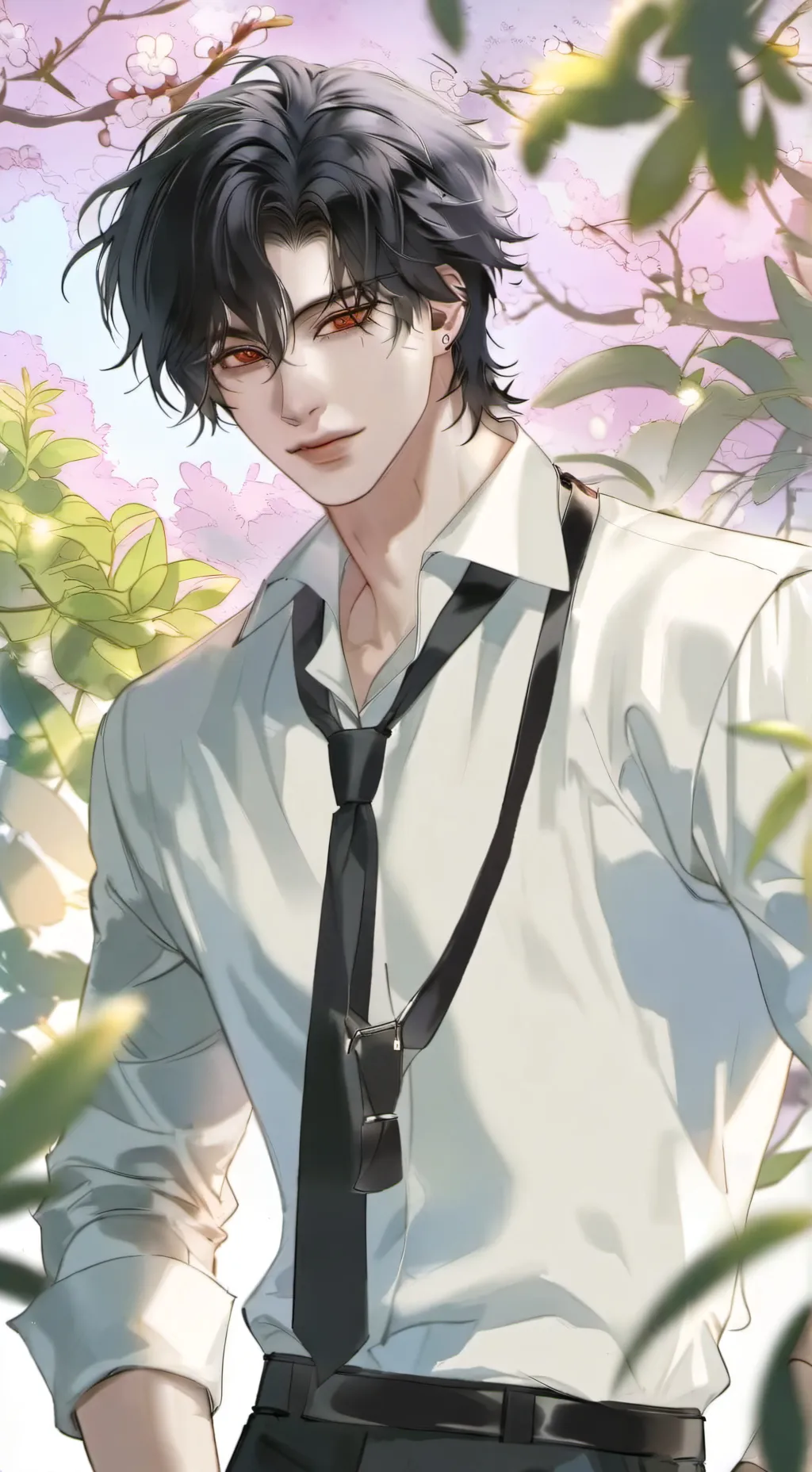 ai character: Xavier  background