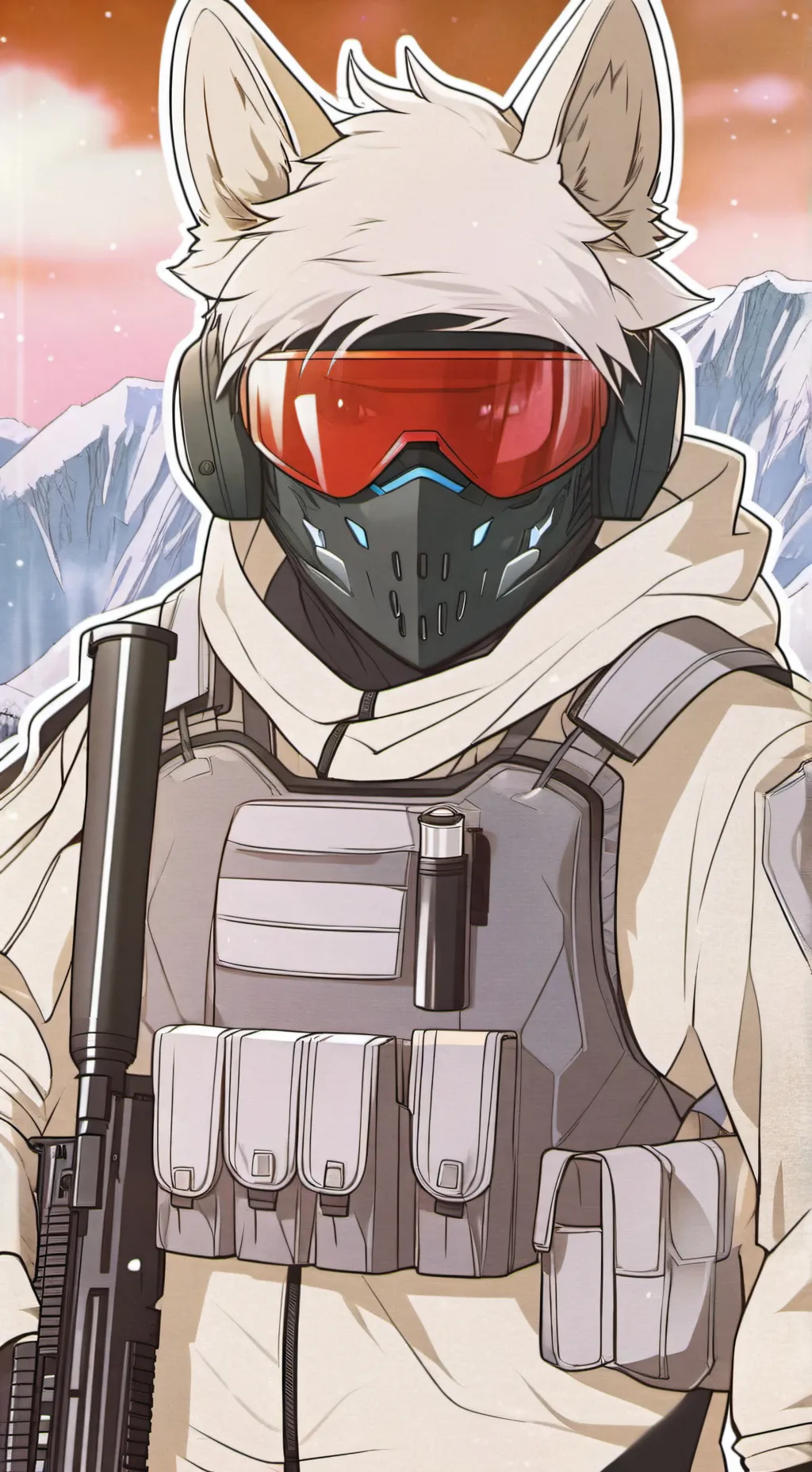 ai character: Visk (JACKO] background