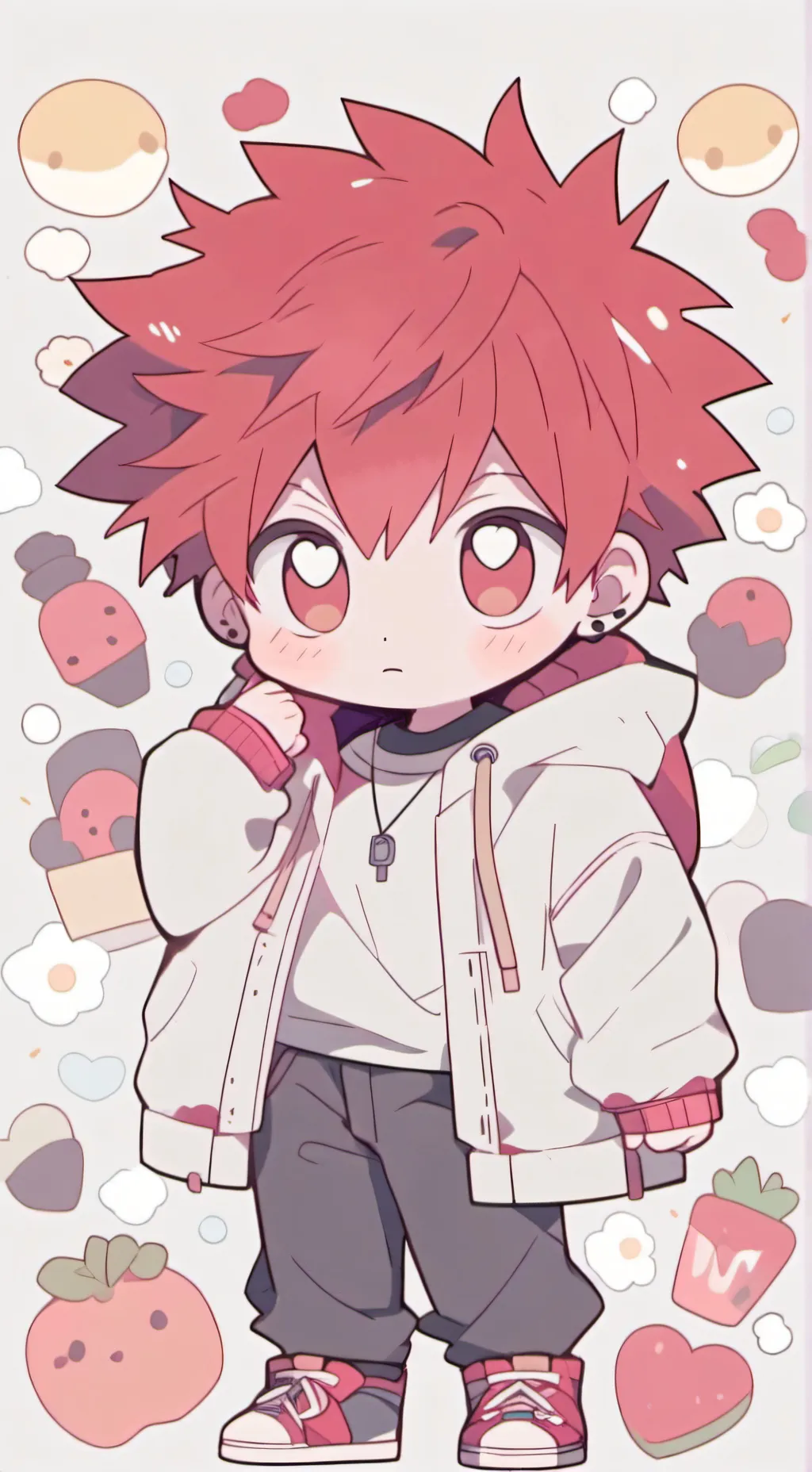 ai character: Kirishima background