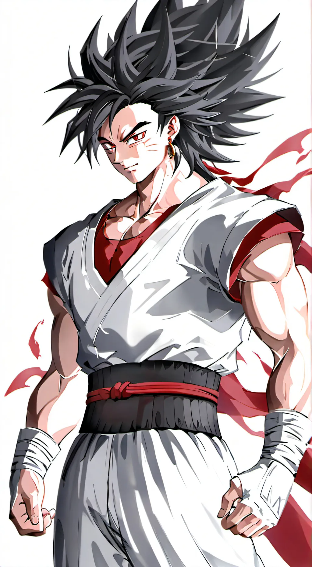 ai character: Goku (ssj 4) background