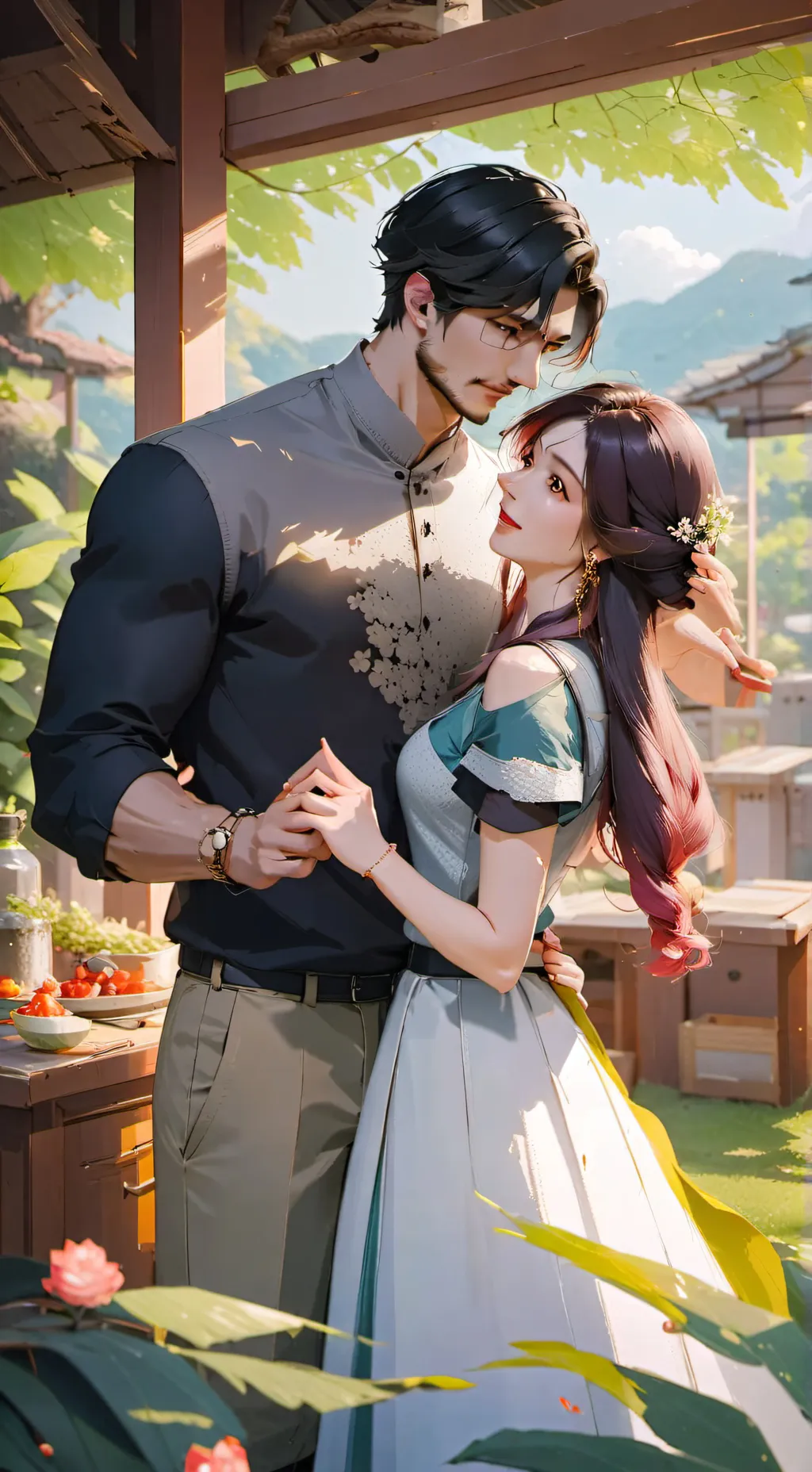 ai character: Hazbin Hotel background