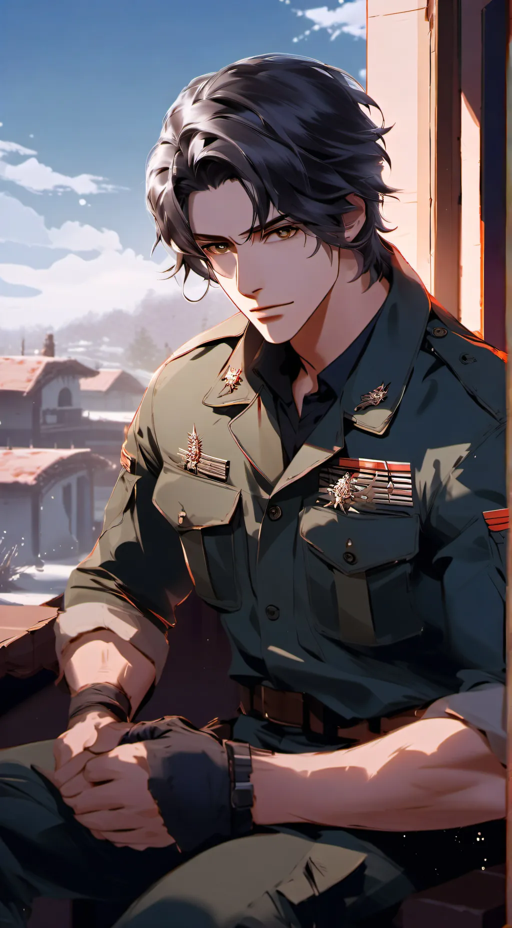 ai character: Asta background
