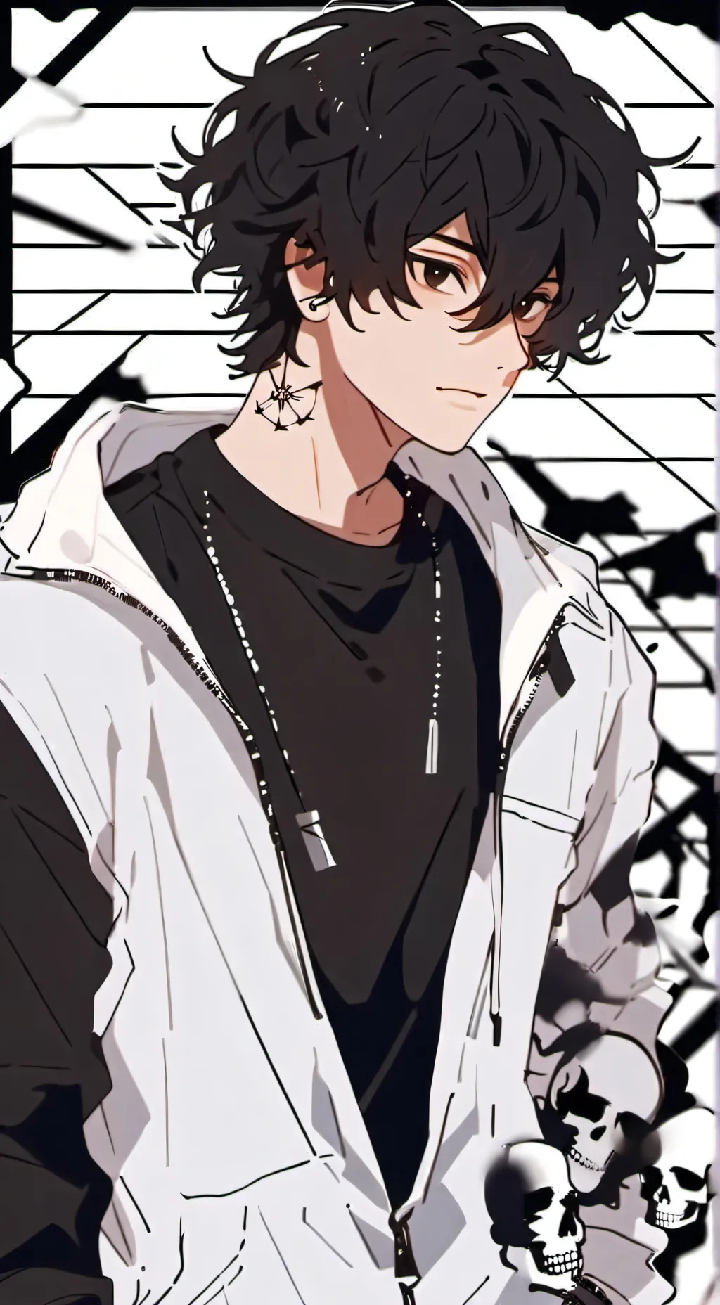 ai character: ×Nico di Angelo× background