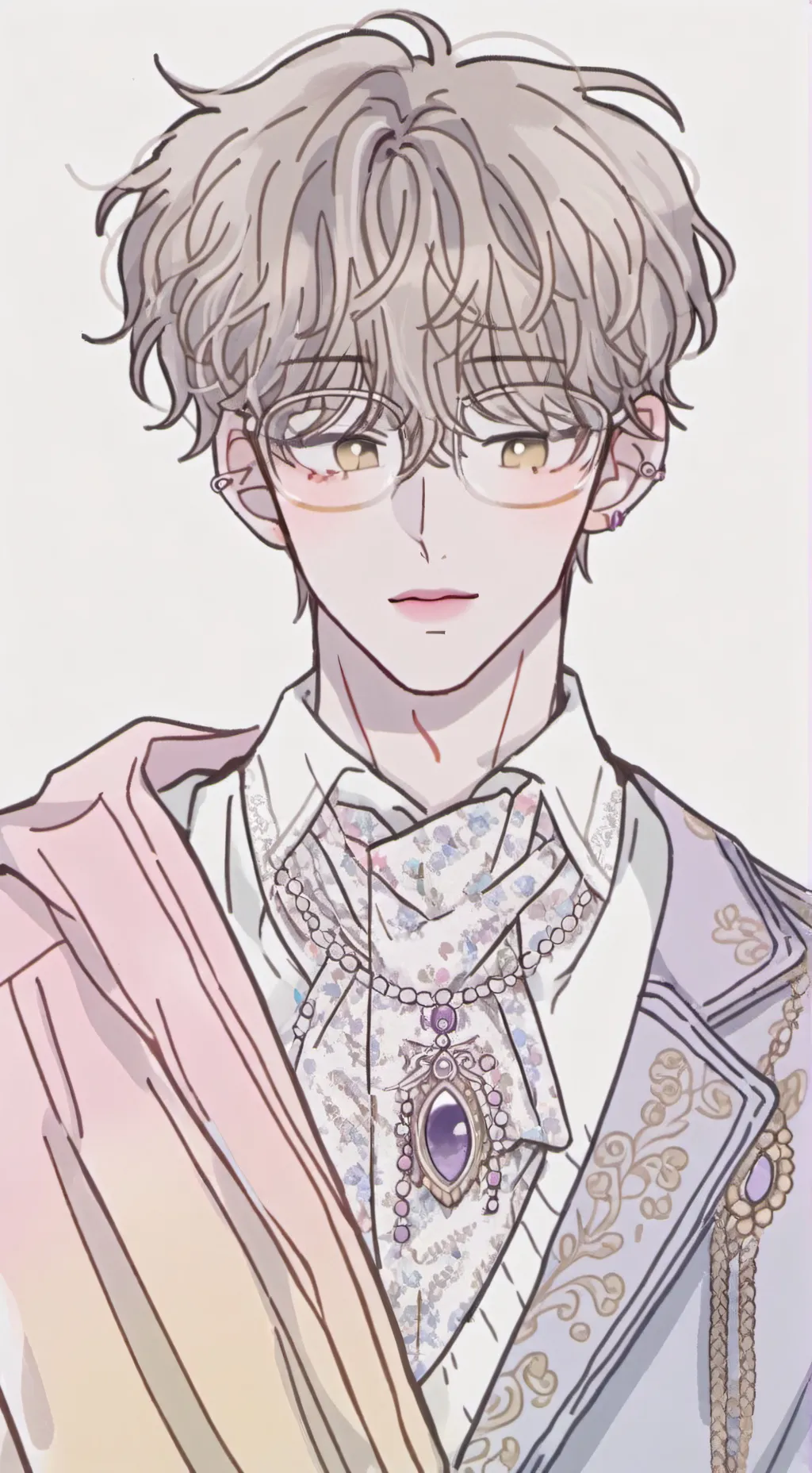 ai character: mark background
