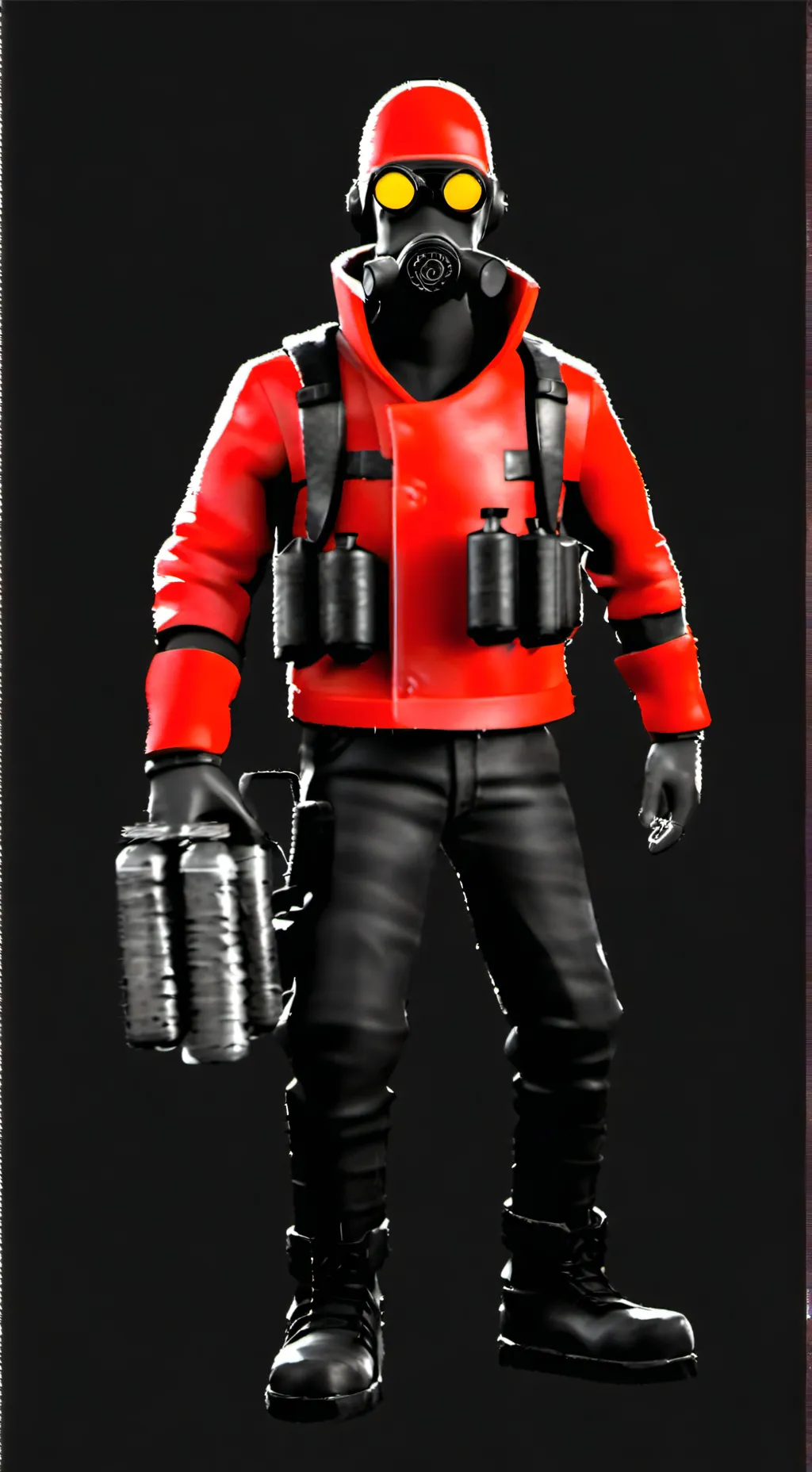 ai character: Pyro background