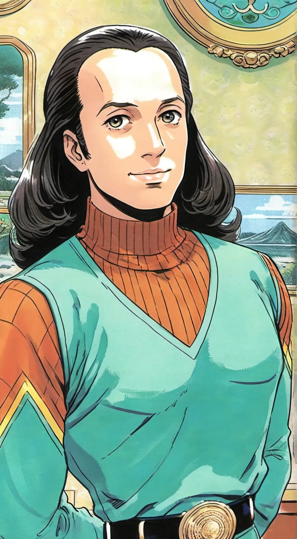 ai character: hamilton! background