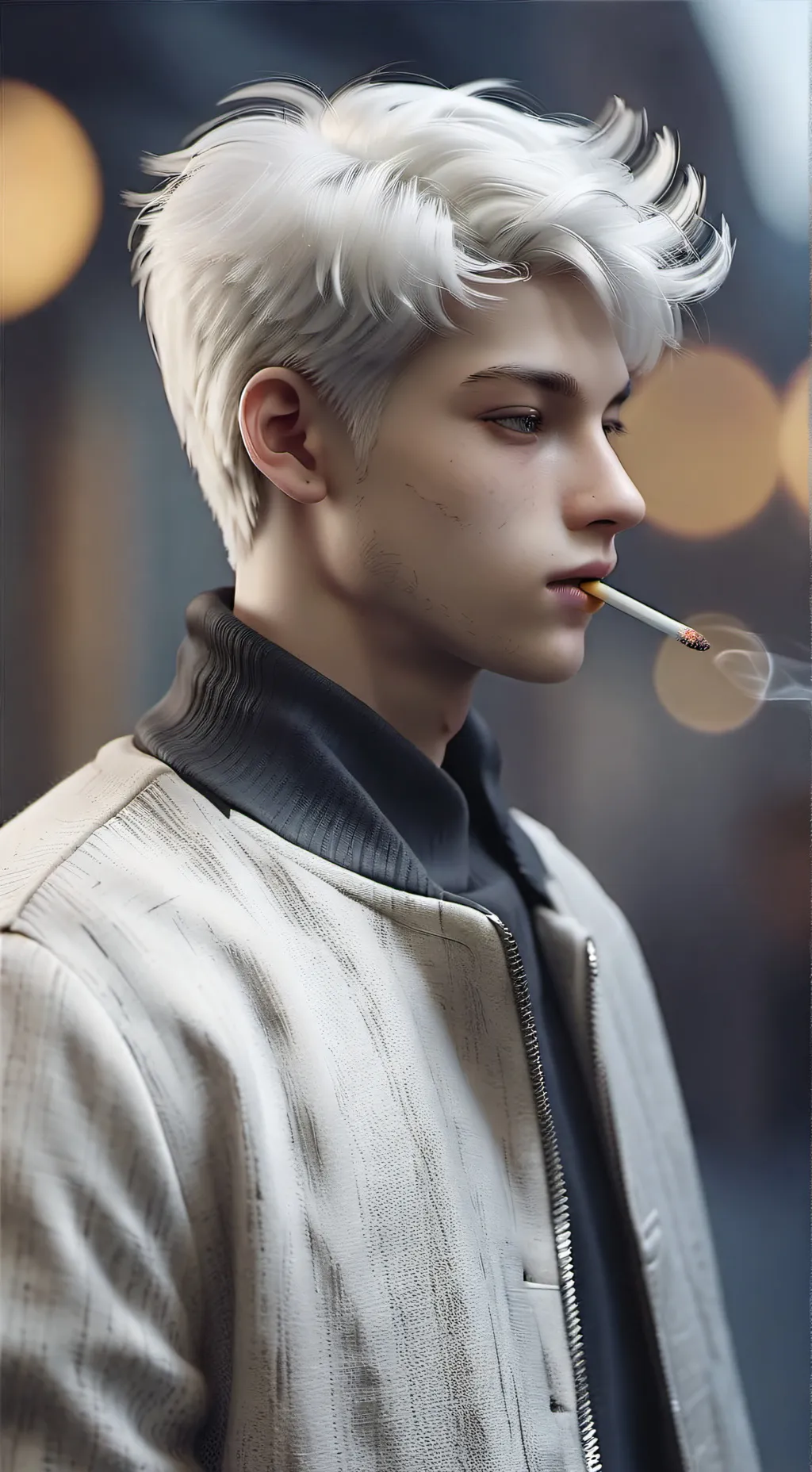 ai character: Max background