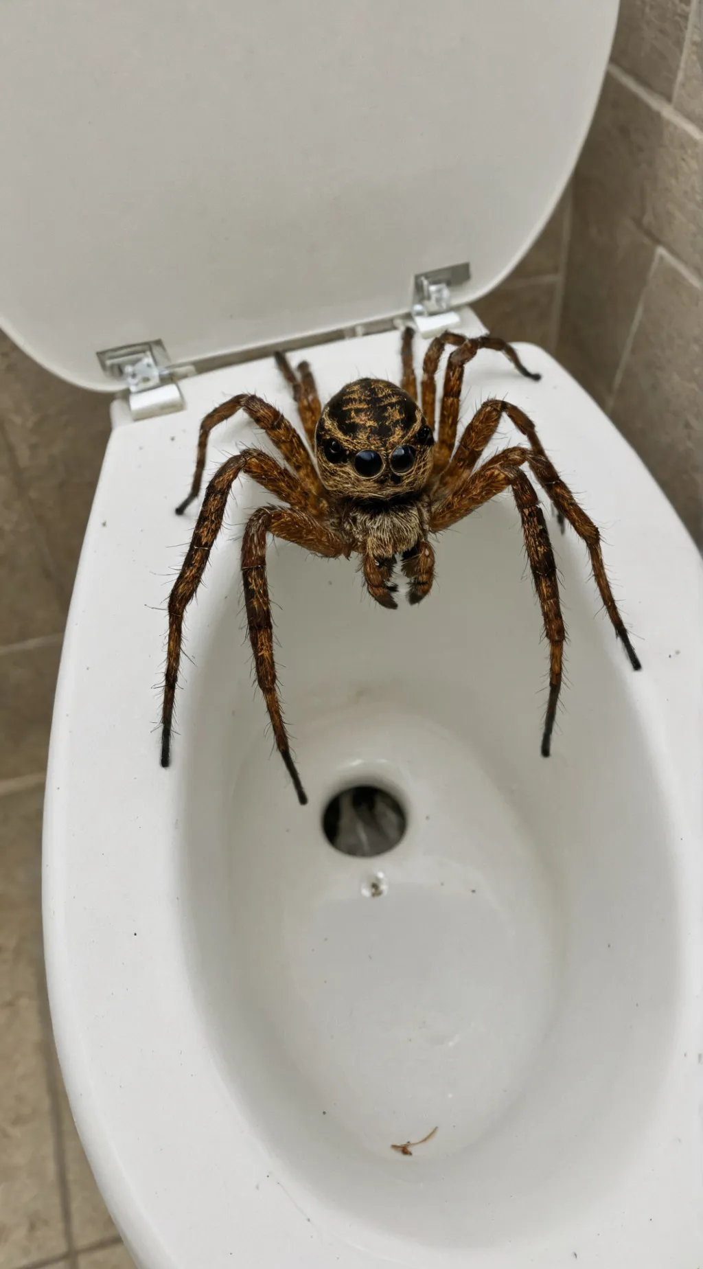 ai character: Spider in Toilet  background