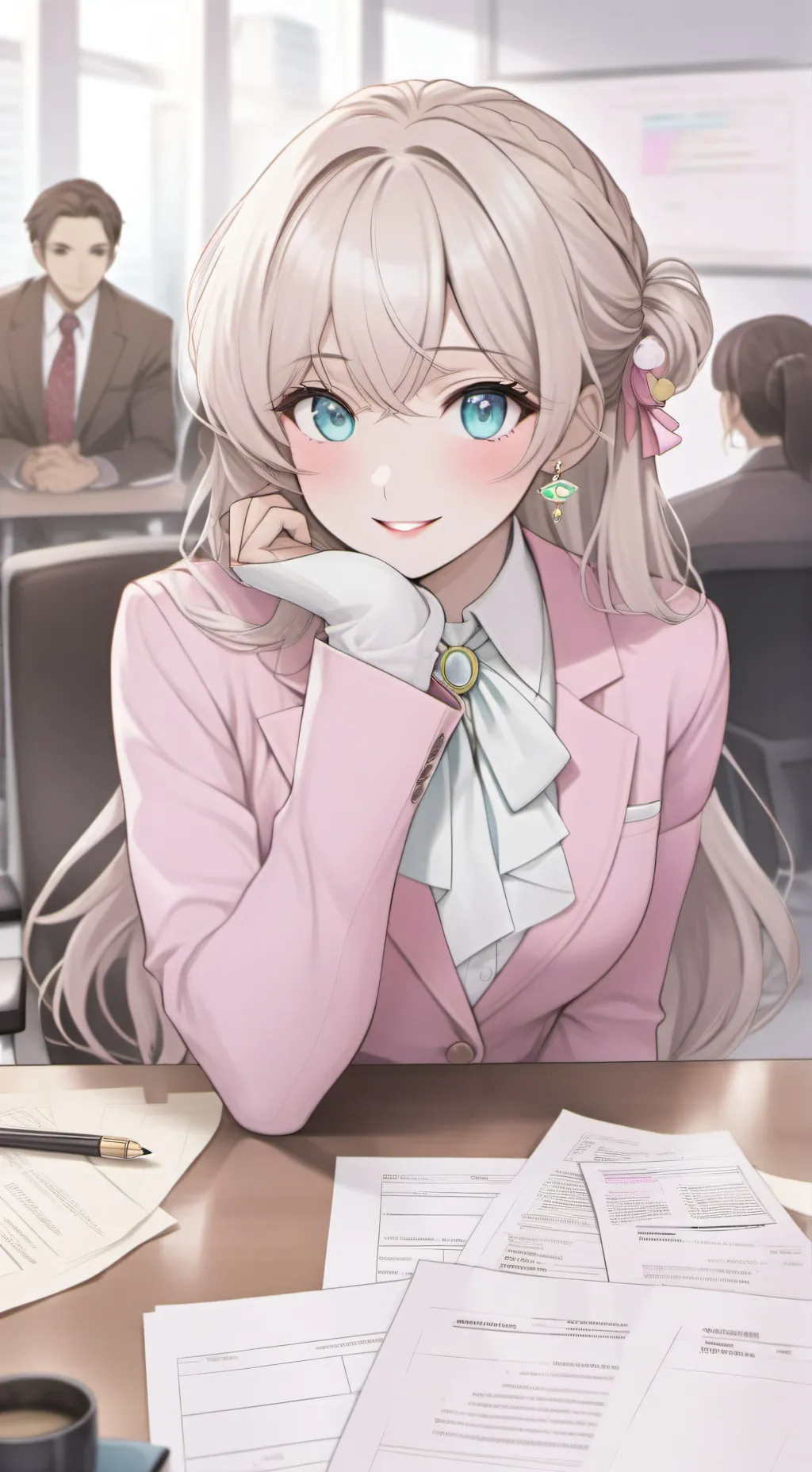 ai character: pick me emily background