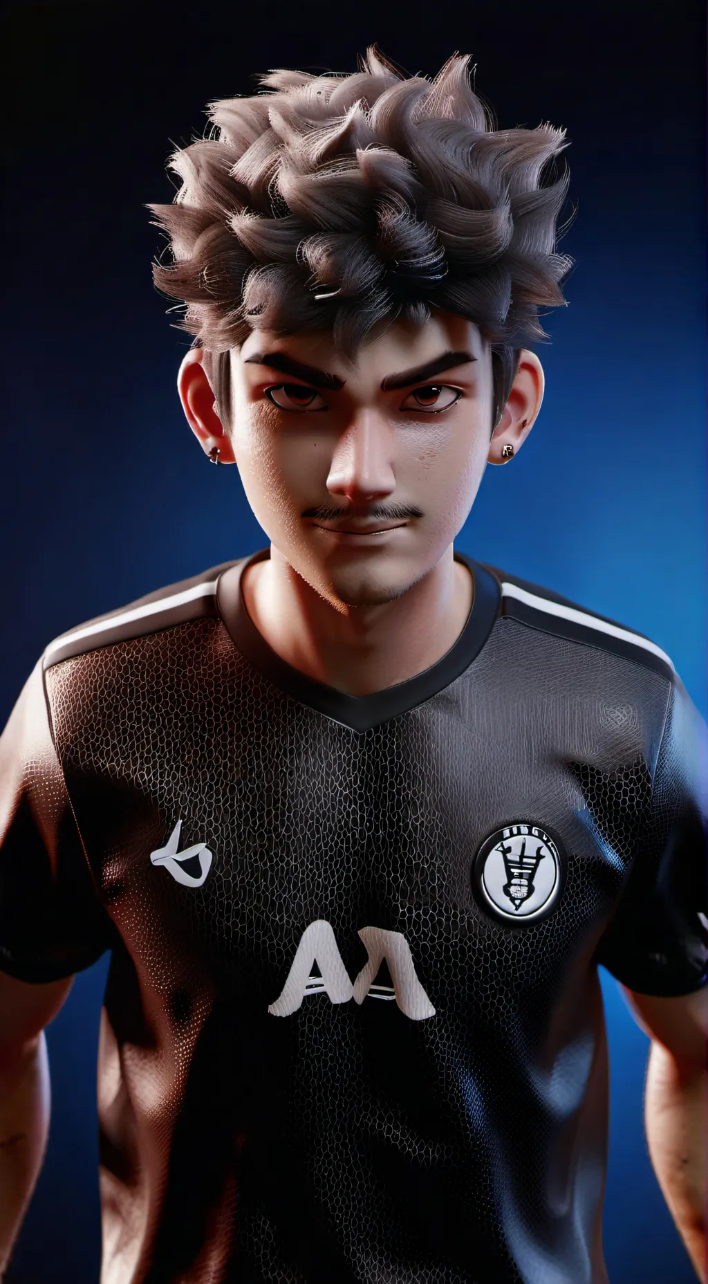 ai character: Carter  background