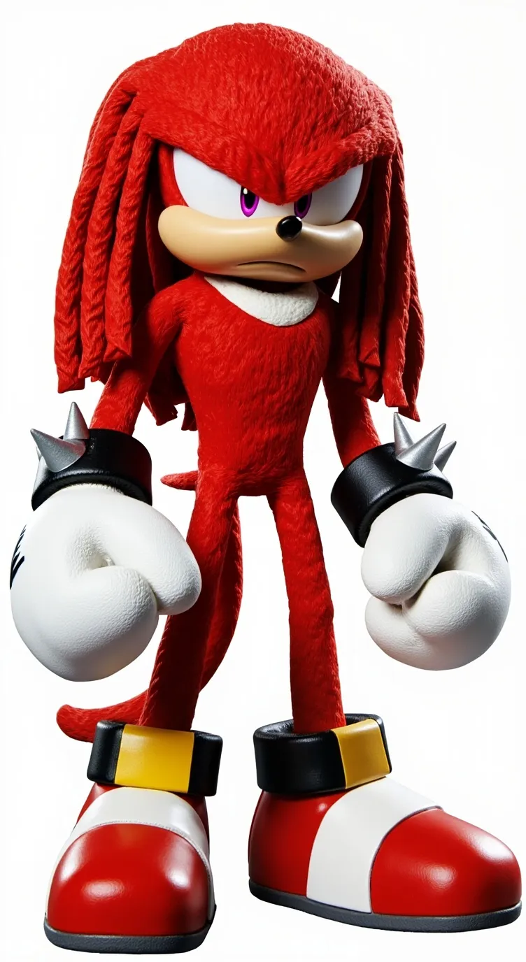 ai character: knuckles  background