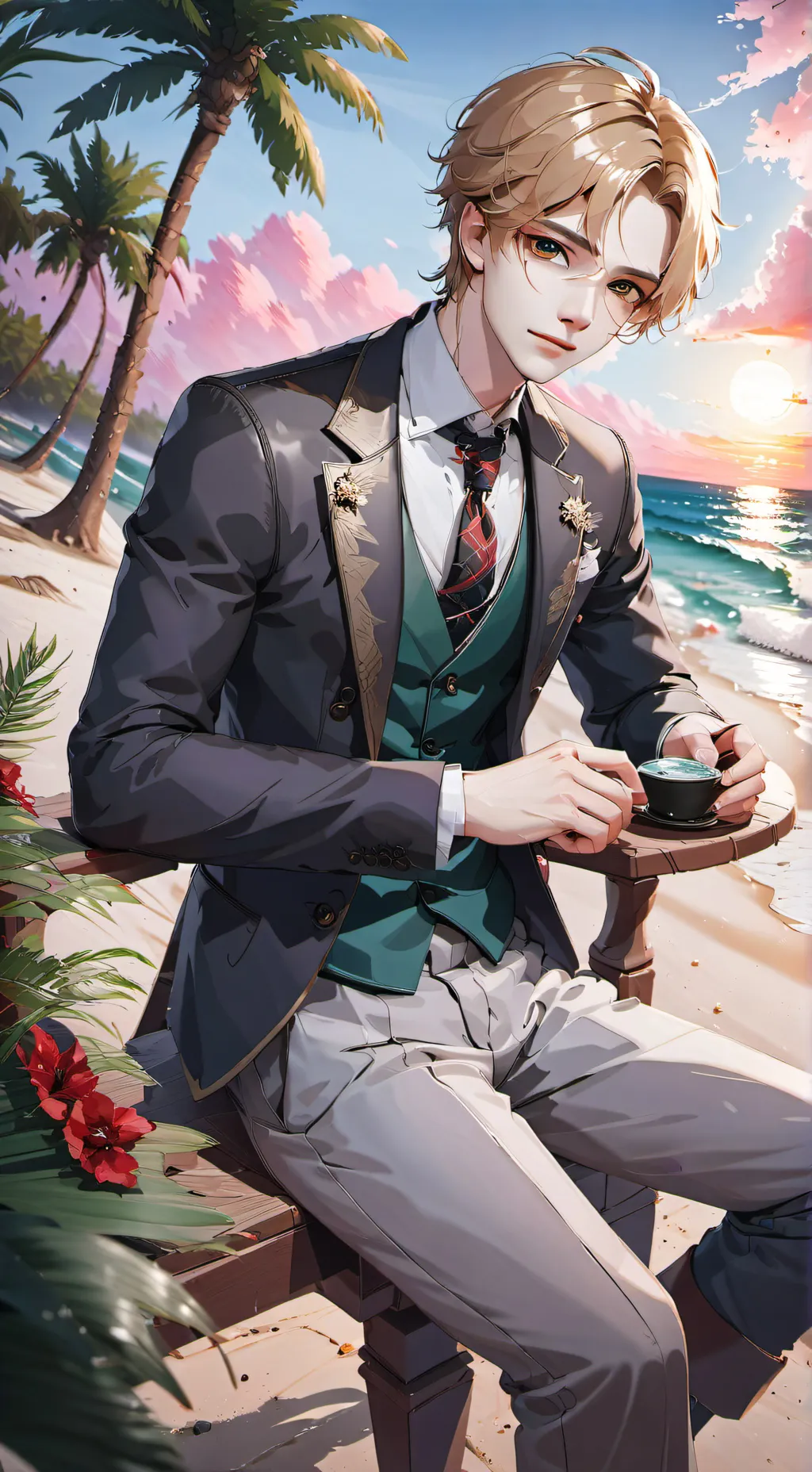 ai character: Neo Gazonté background