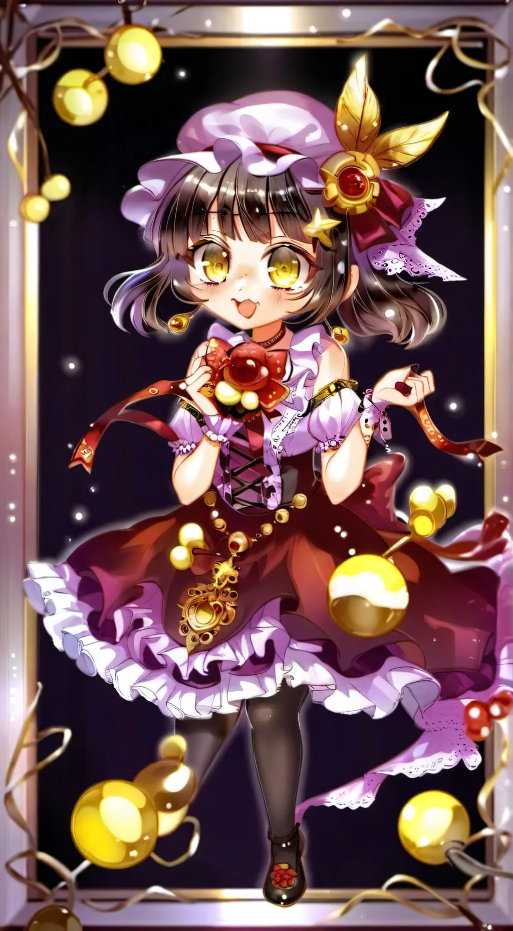 ai character: coco🪄🎃 background